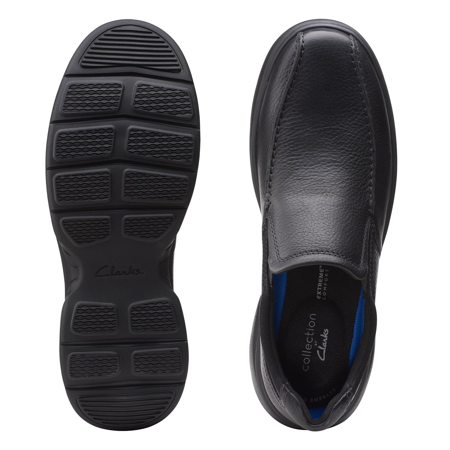 Clarks Bradley Step Shoes (Wide Fit)