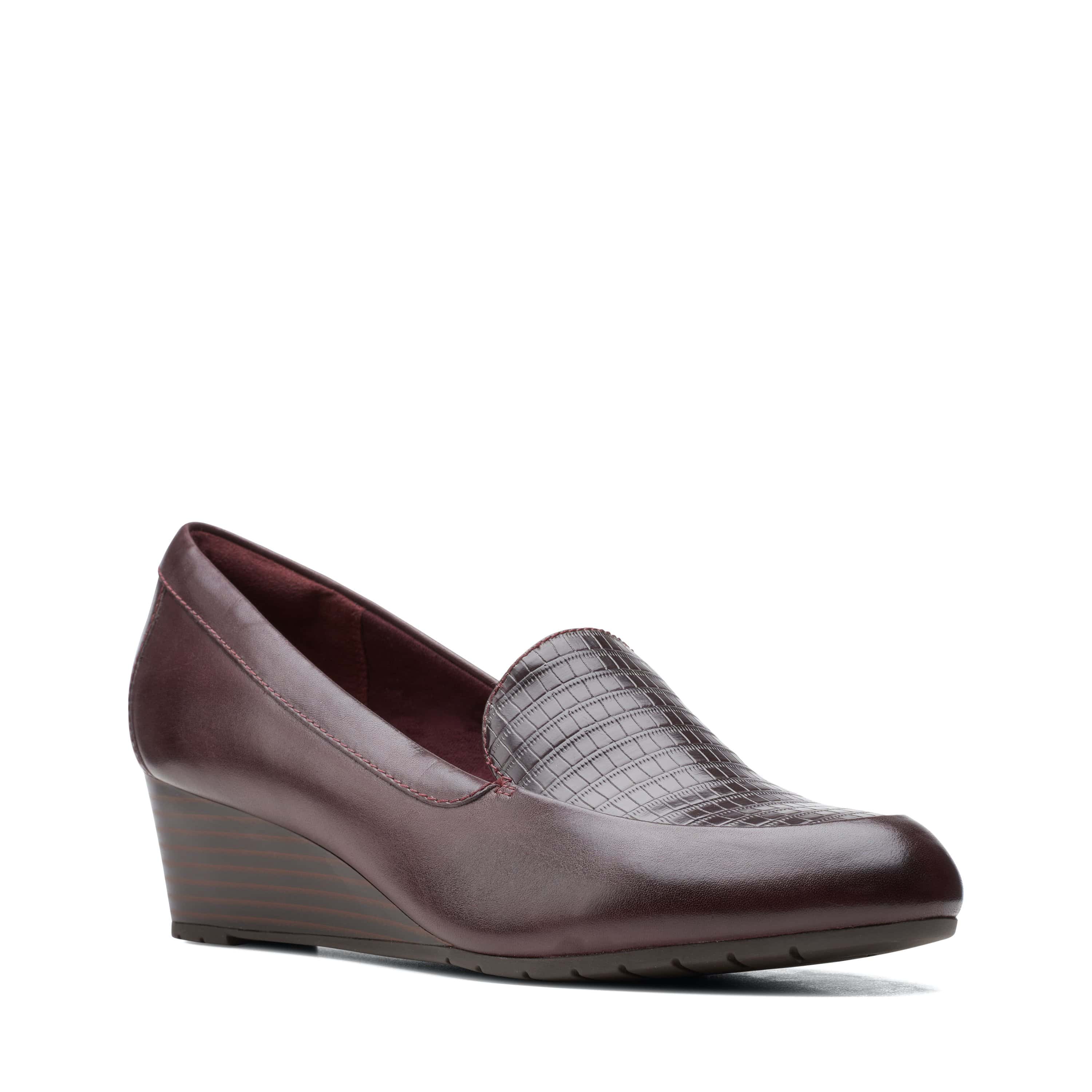 clarks-mallory-اللؤلؤ-أحذية-بورجوندي-جلدية-والاصطناعية-combi-26153221-d-عرض-القياسية-تناسب