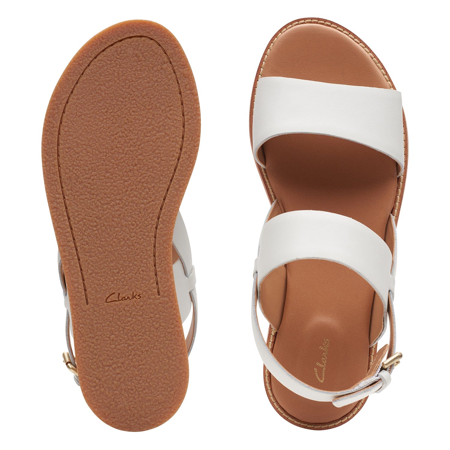 Clarks Karsea Strap Sandals (Standard Fit)