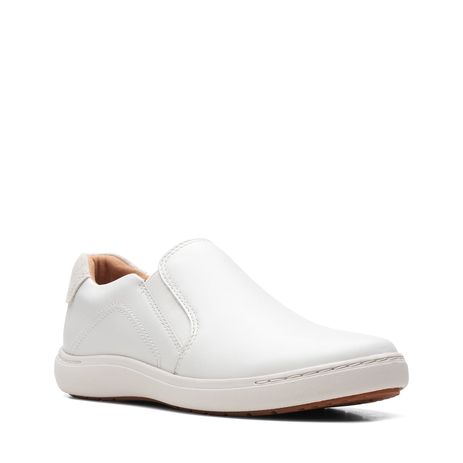 Clarks Nalle Stride Shoes (Wide Fit)