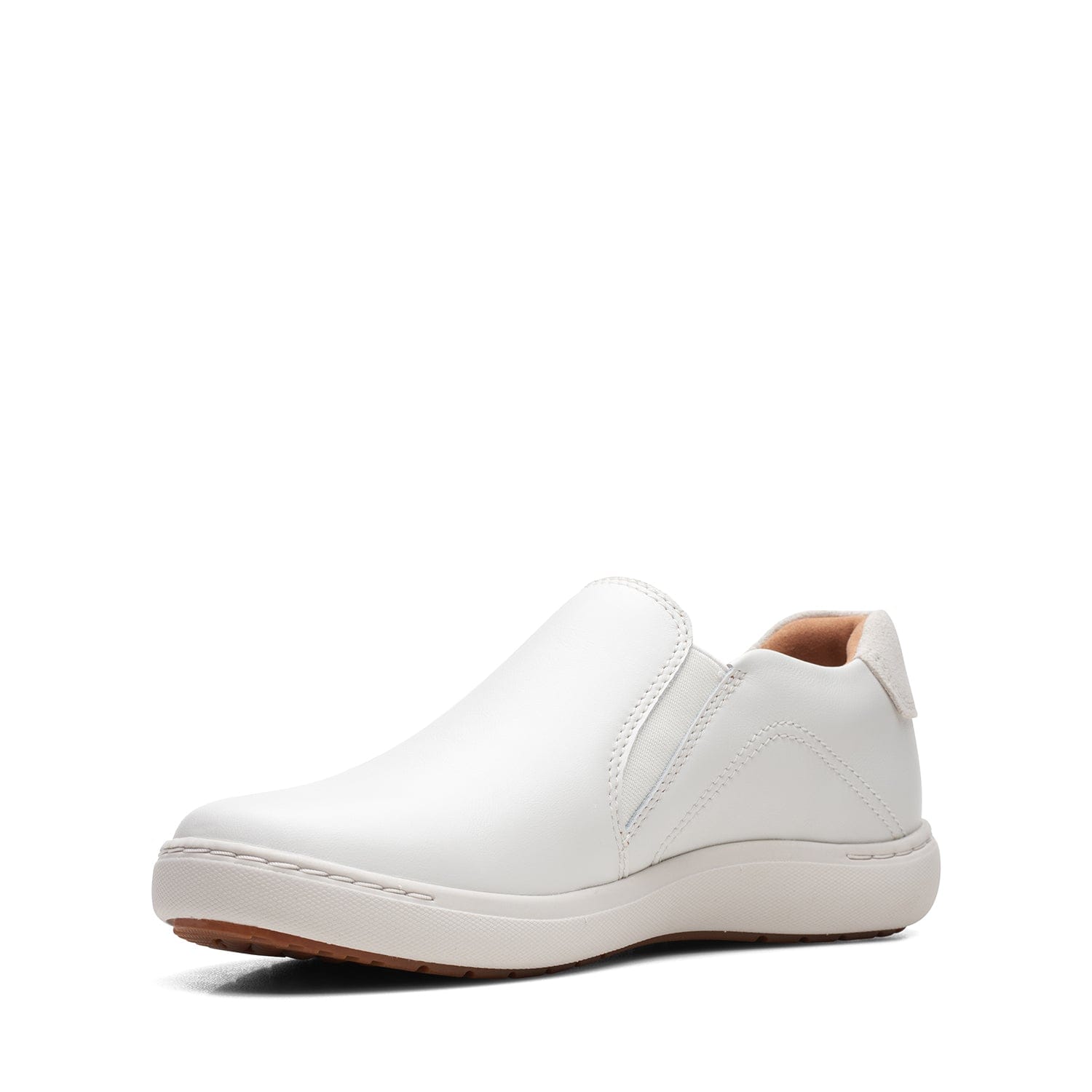 Clarks Nalle Stride Shoes (Wide Fit)