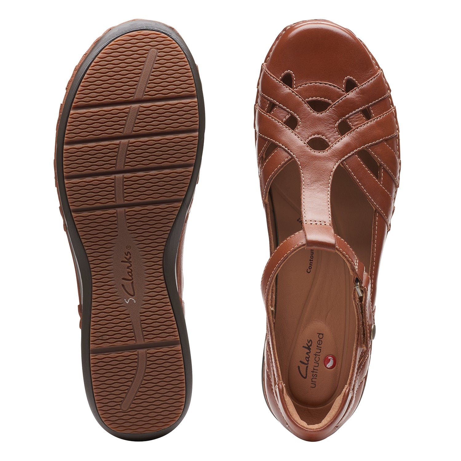 Clarks Appley Way Shoes (Wide Fit)