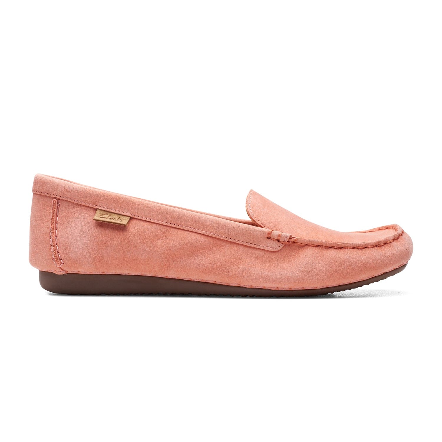 Clarks حذاء ووك فريكل - نوبوك الخوخ - 261657964 - عرض D (مقاس قياسي)