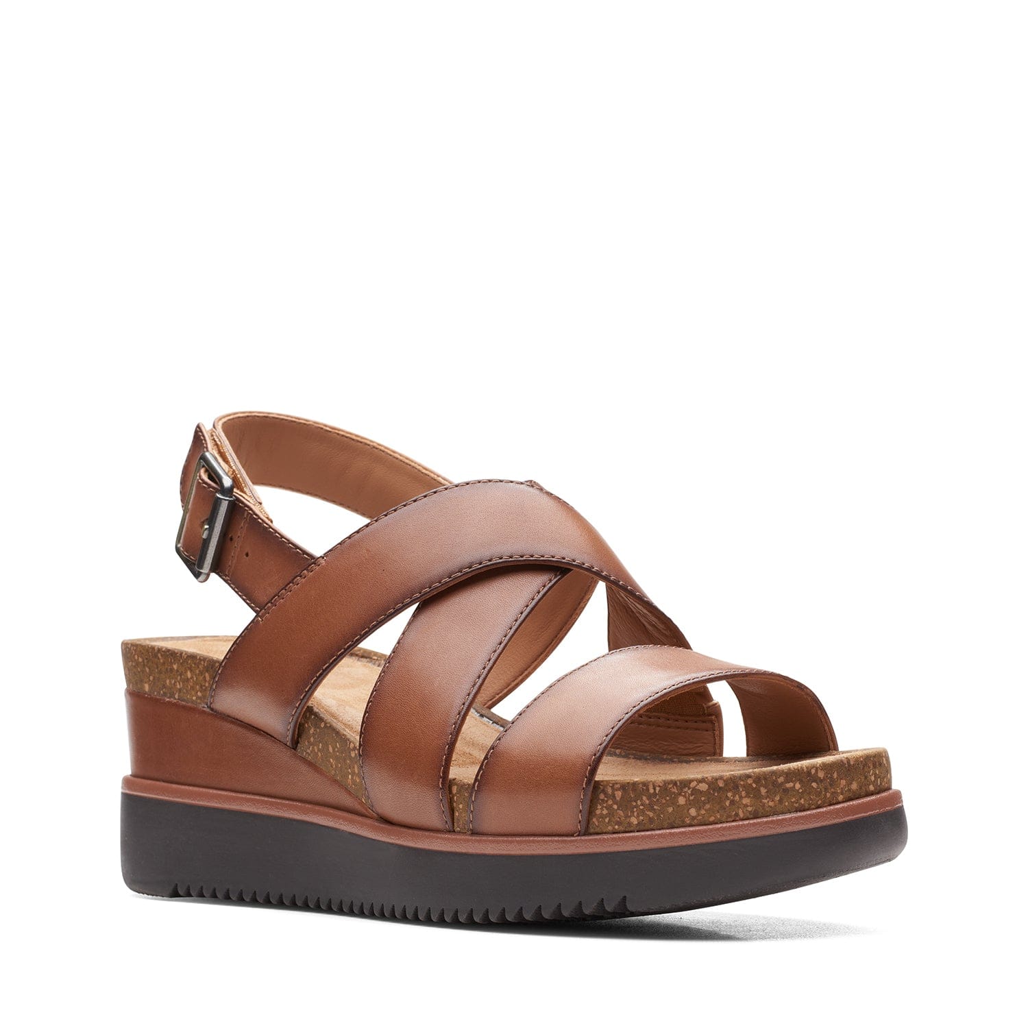 Amazon.com | Clarks Women's Kitly Walk Slide Sandal, Olive, Size 6 Wide |  Flats