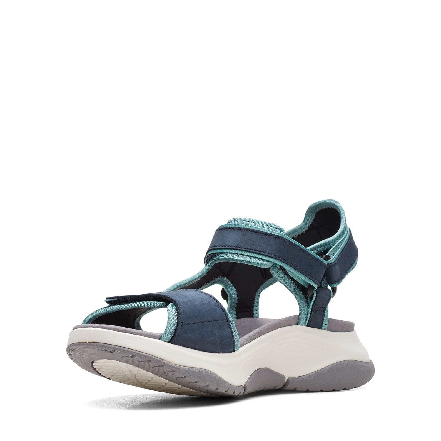 Clarks Wave 2.0 Skip Sandals (Wide Fit)