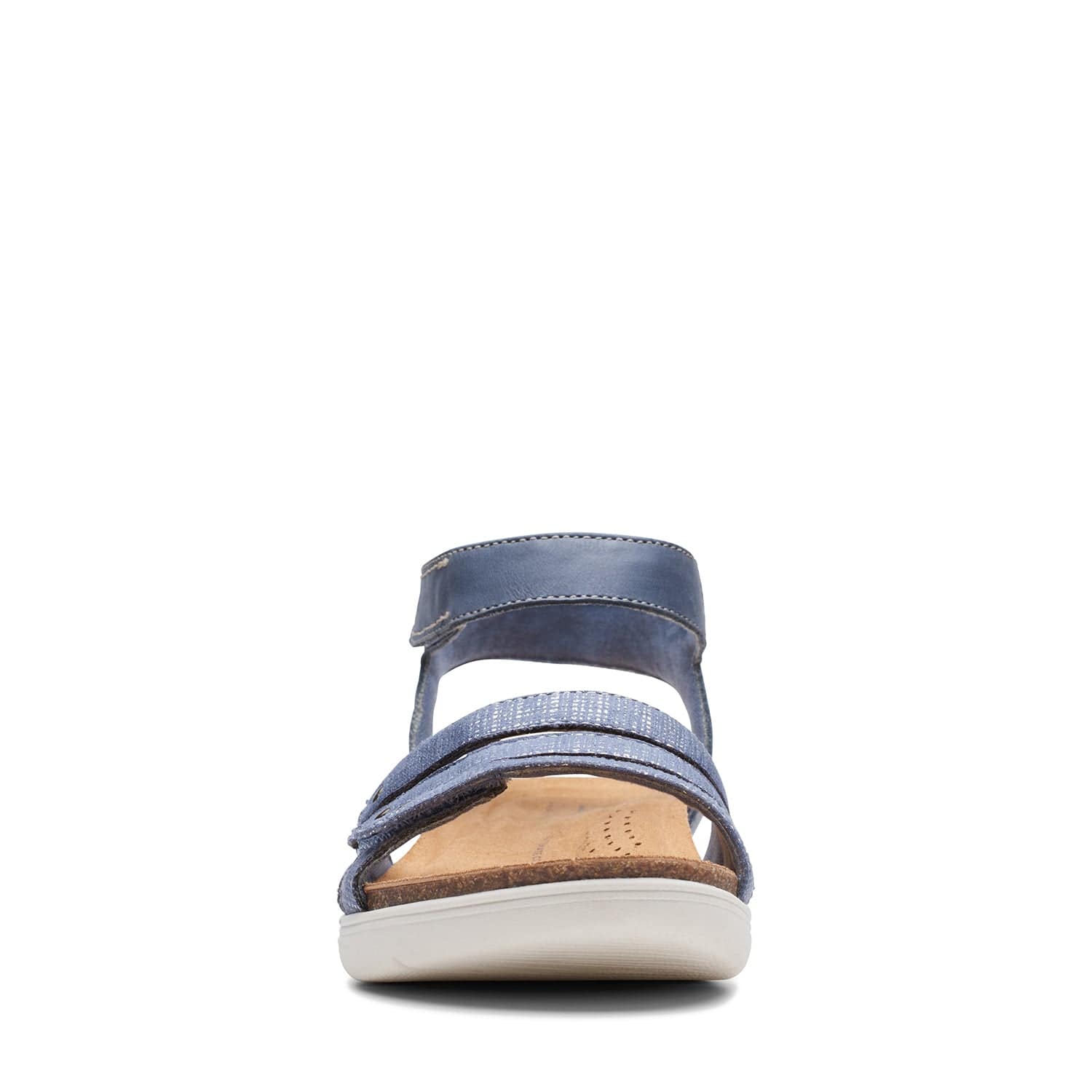 Clarks April Dove Sandals (Wide Fit)