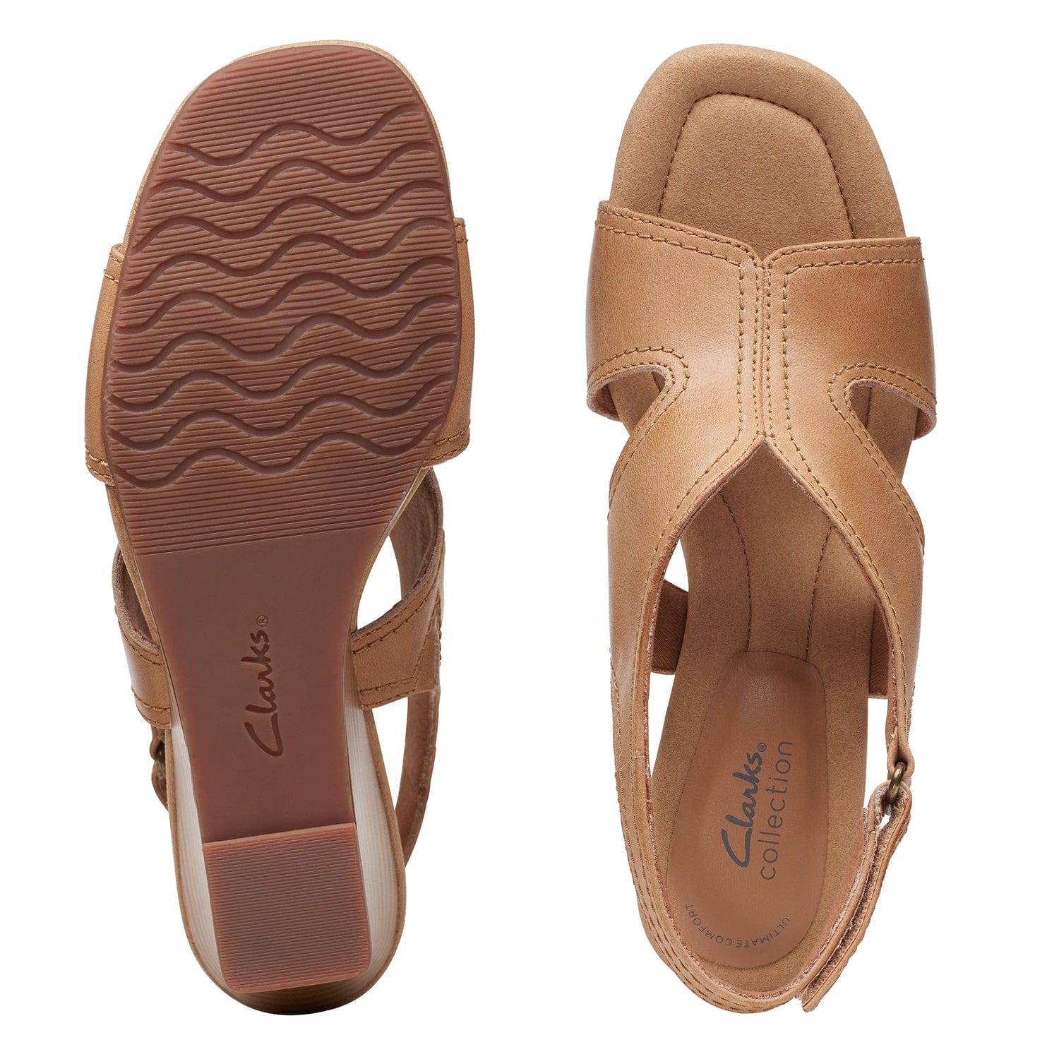 Clarks Kyarra Aster Sandals (Wide Fit)