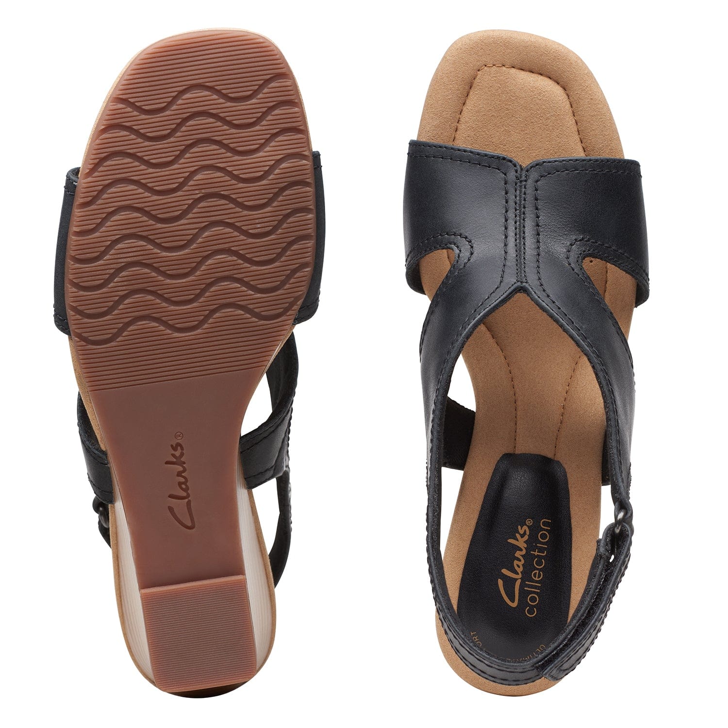 Clarks Kyarra Aster Sandals (Wide Fit)