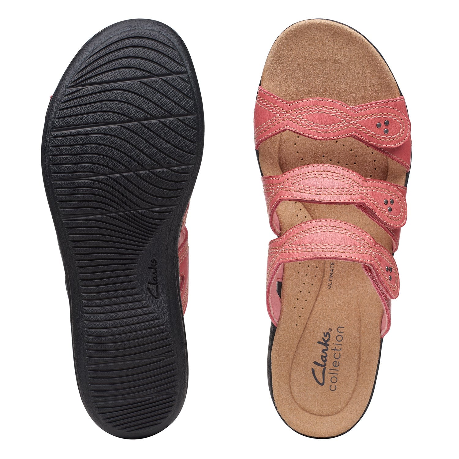 Clarks Laurieann Ayla Sandals (Wide Fit)