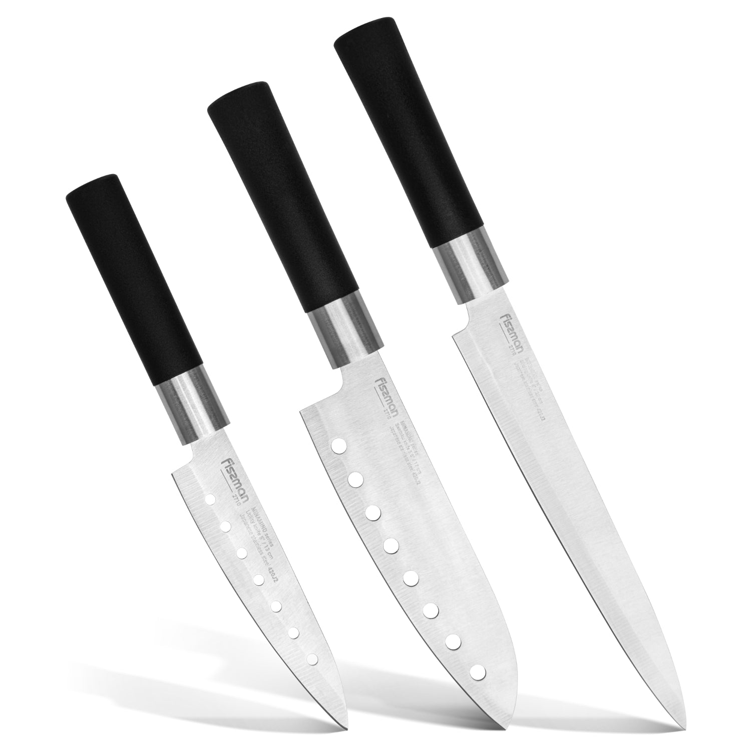 Fissman 3 Piece Knife Set Minamino 420J2 Steel