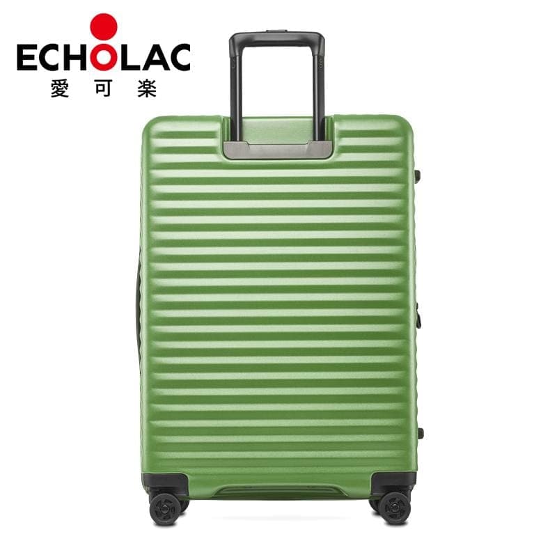 Echolac Celestra 28" 4 Double Wheel Check-In Luggage Trolley Green - PC183 Green 28