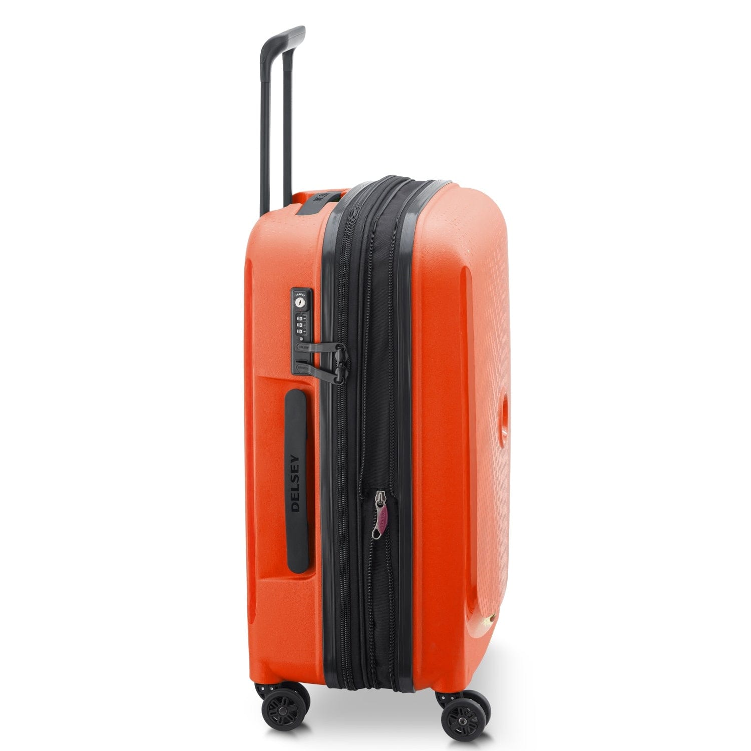 Delsey cheap orange luggage