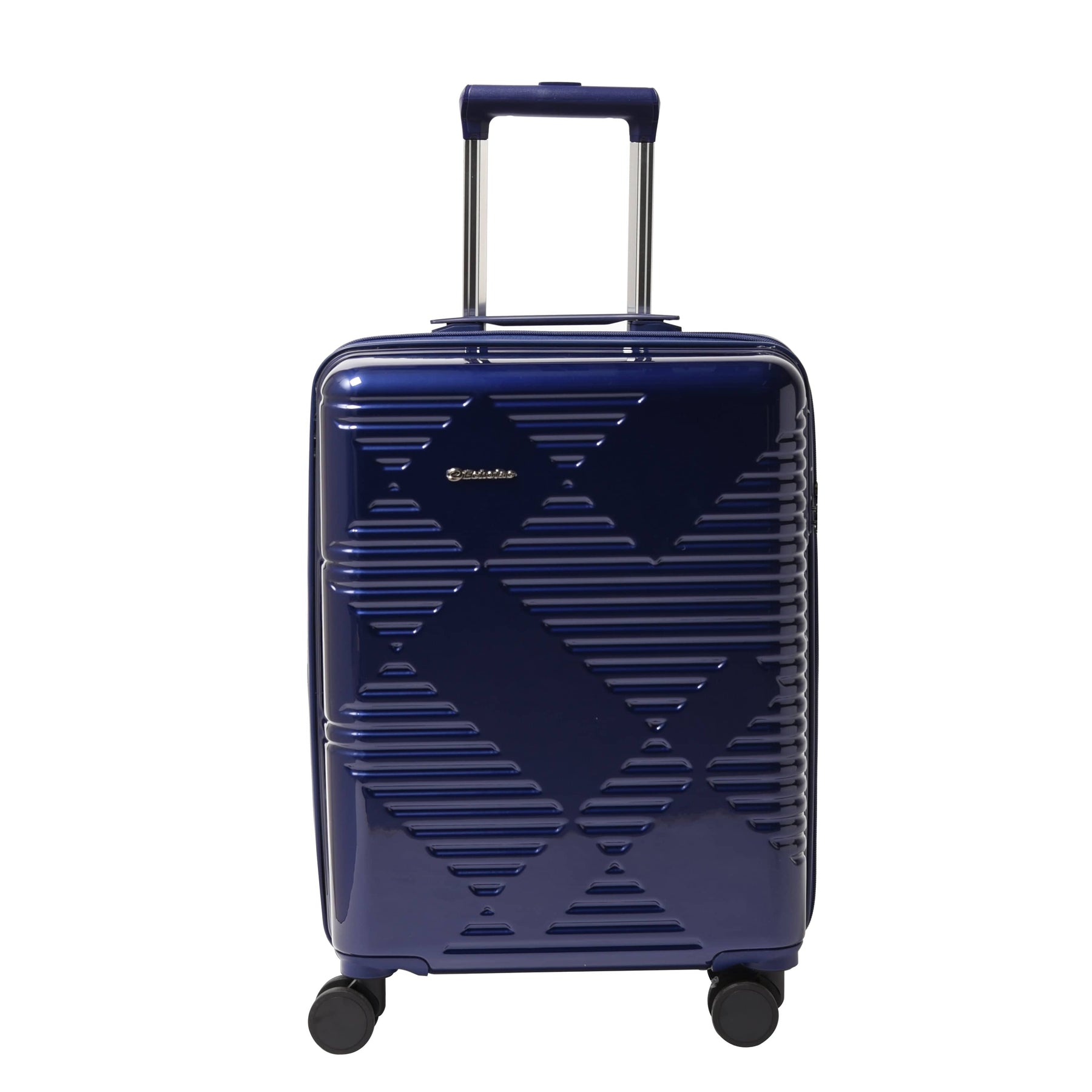 Stylish Set of 3 Soft Blue Euro Suitcases