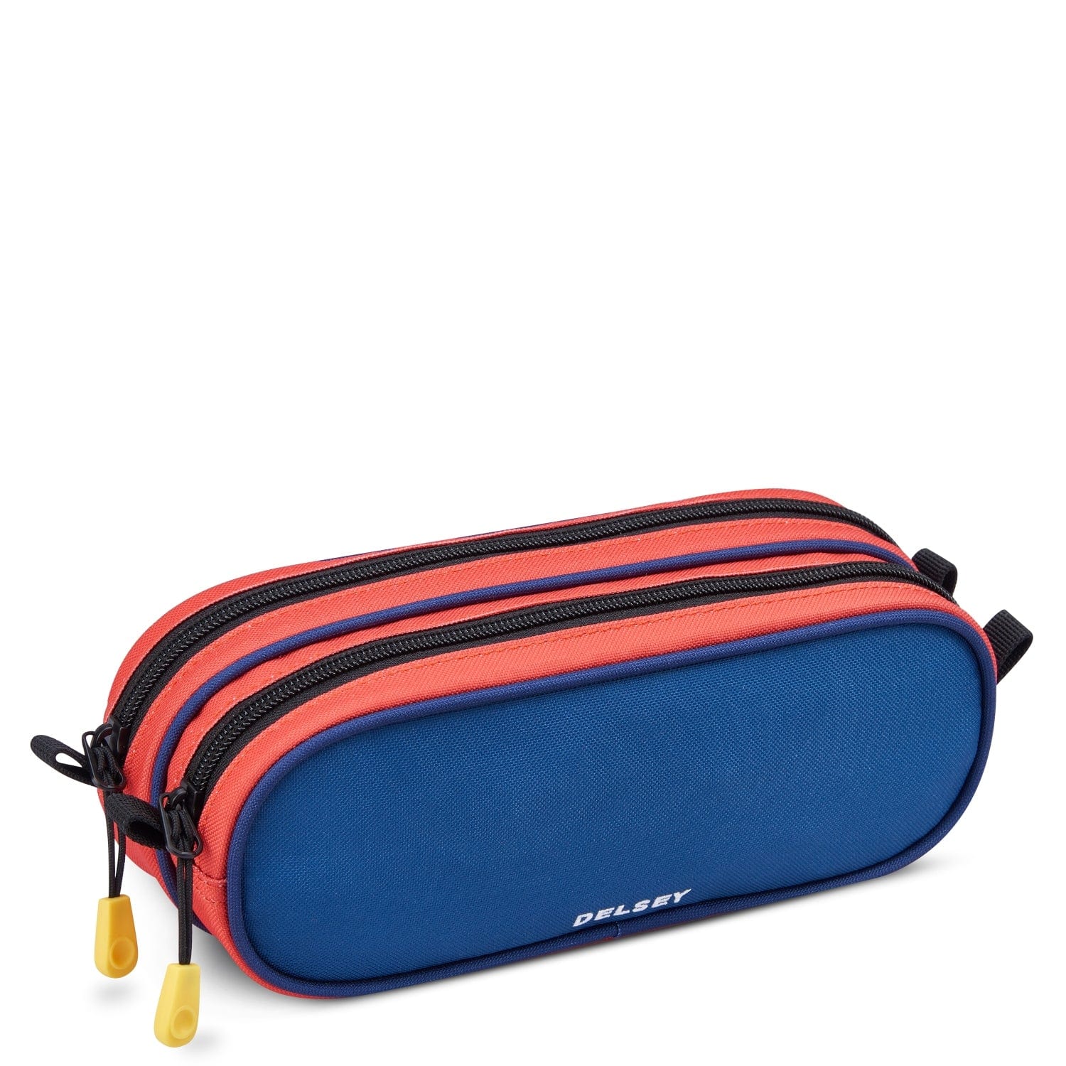 Delsey BTS 2023 Top Zip Opening Pencil Case 2 Compartment Blue 00338917302