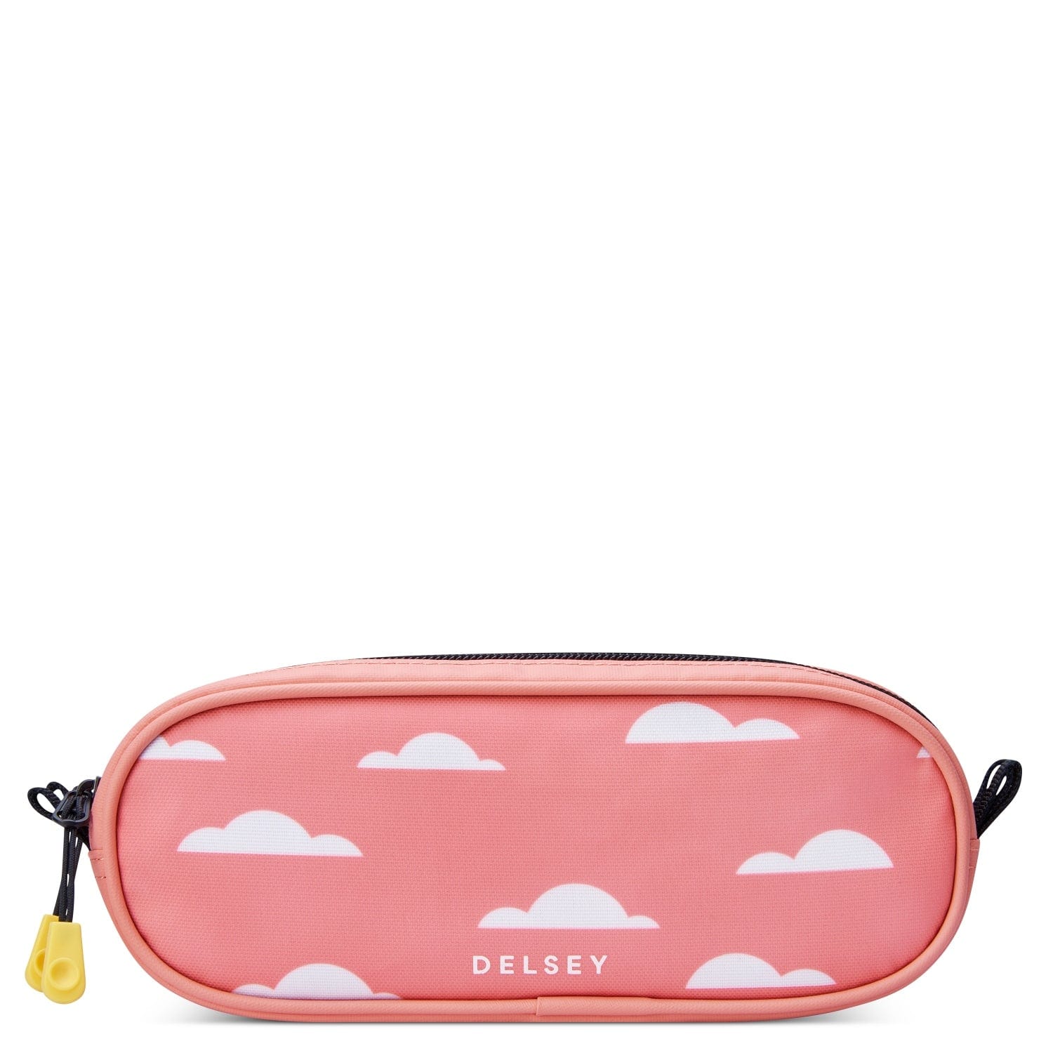 Delsey BTS 2023 Top Zip Opening Pencil Case 2 Compartment Pink Printing 00338917319