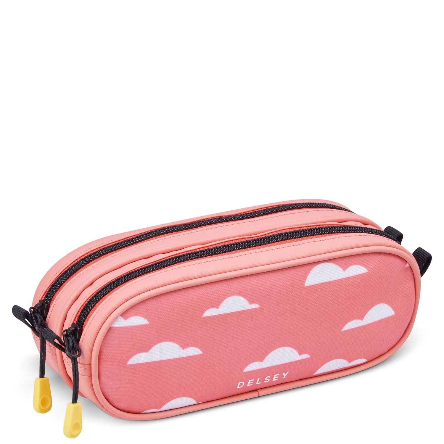 Delsey BTS 2023 Top Zip Opening Pencil Case 2 Compartment Pink Printing 00338917319