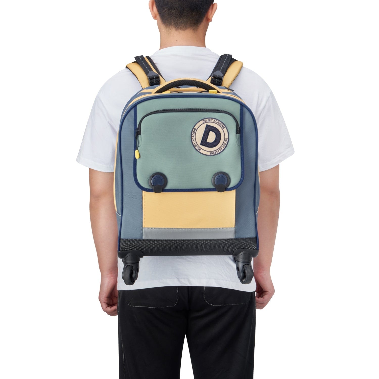 Delsey BTS 2023 شنطة ظهر عمودية 4 عجلات - 15.6 بوصة Cactus - 00338945313