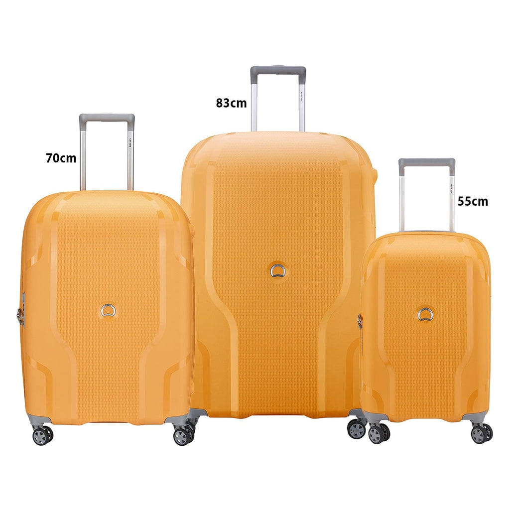 Delsey Clavel 55+70+83cm Hardcase 4 Double Wheel Expandable