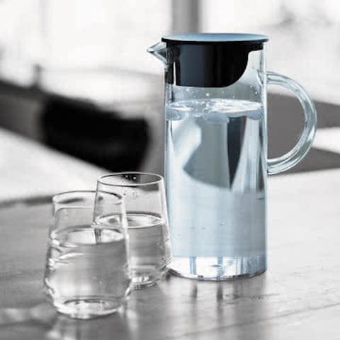 Stelton EM77 jug with lid, 1.5 l. - blue 1310