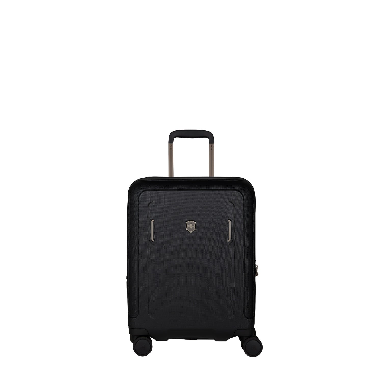 Victorinox Werks Traveler 6.0 55cm Hardside قابل للتوسيع 4 عجلات مزدوجة خفيفة الوزن عربة المقصورة العالمية عربة الأمتعة أسود - 609968