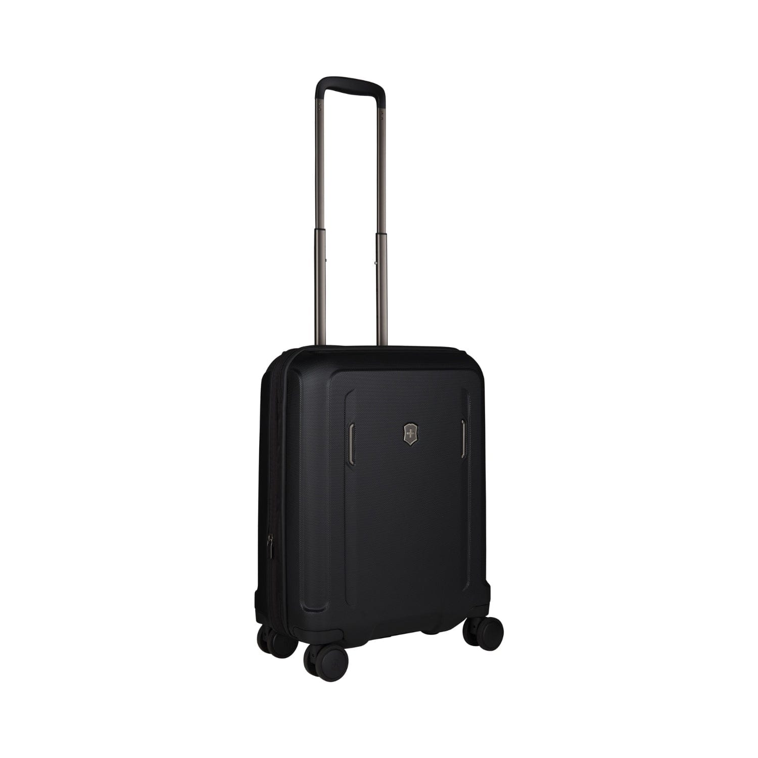 Victorinox Werks Traveler 6.0 55cm Hardside قابل للتوسيع 4 عجلات مزدوجة خفيفة الوزن عربة المقصورة العالمية عربة الأمتعة أسود - 609968