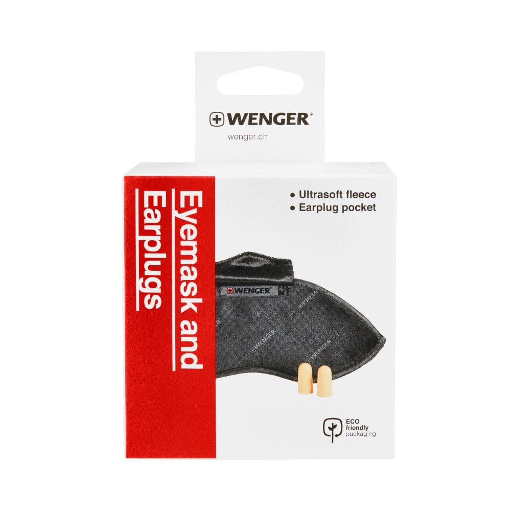 Wenger Eyemask & Earplugs Black - 611886