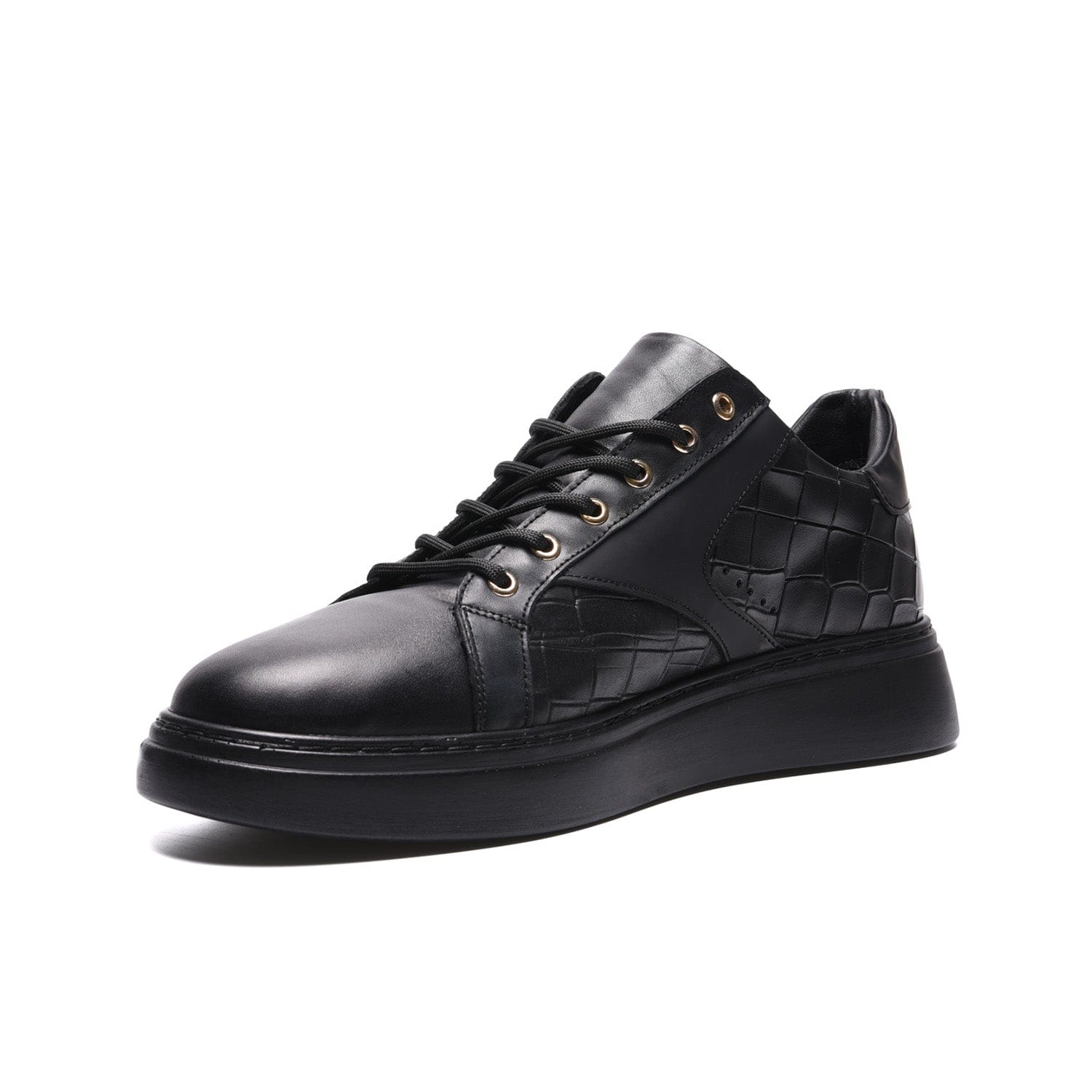 JOHN RICHARDO Mens Sneakers Black - 17188-1