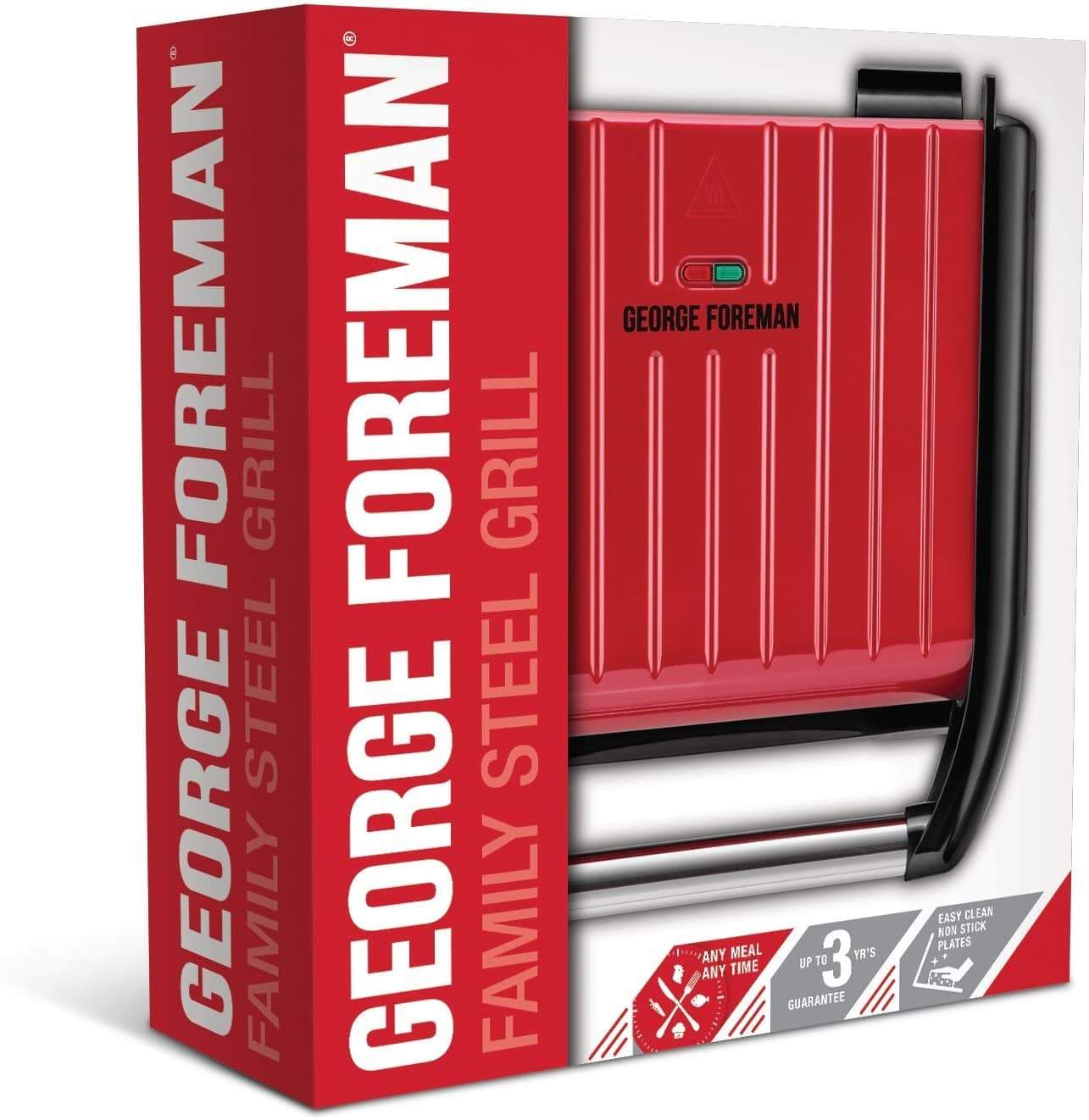 George foreman red outlet grill