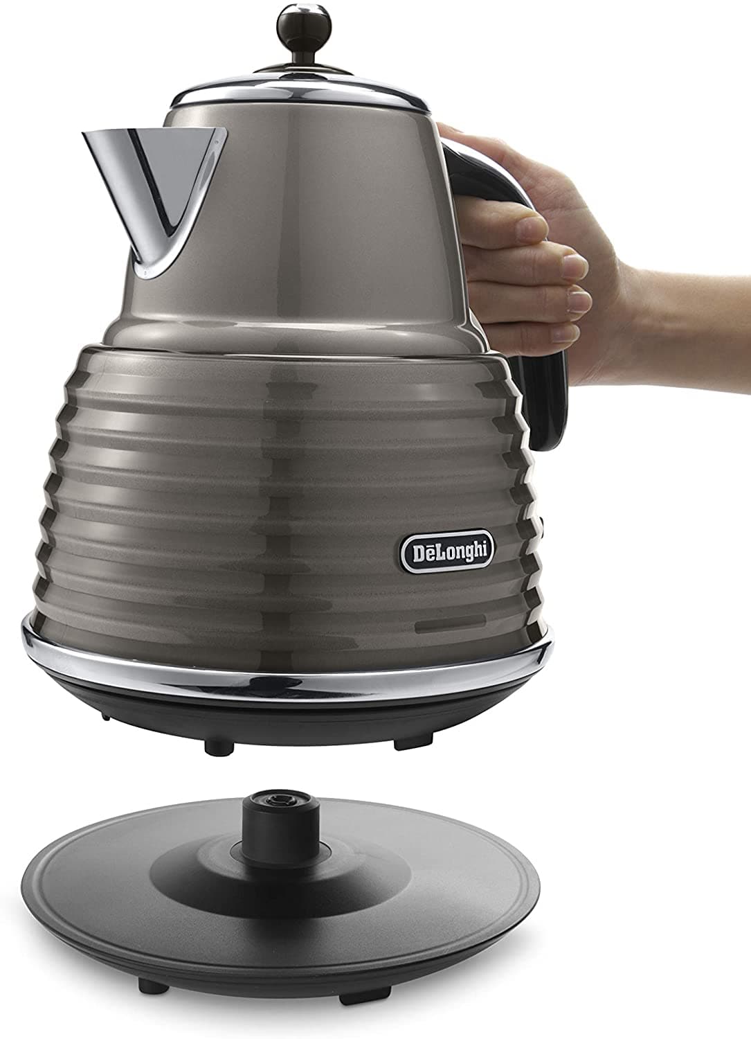 De'Longhi Scultura Kettle 1.5L Beige KBZ3001.BG - Jashanmal Home