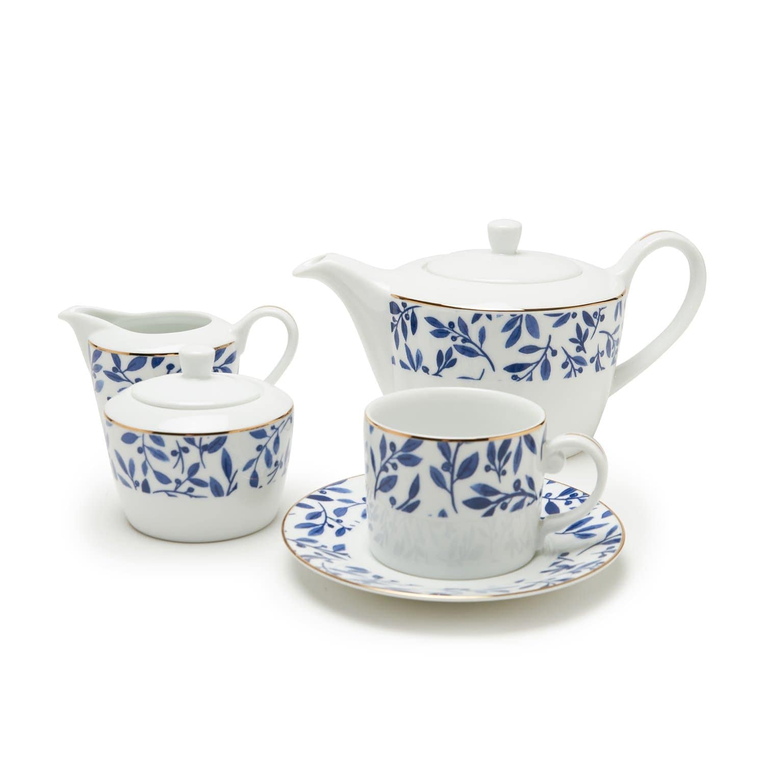 Imogene Blue 59Pc Dinner Set - Imog-59Ds