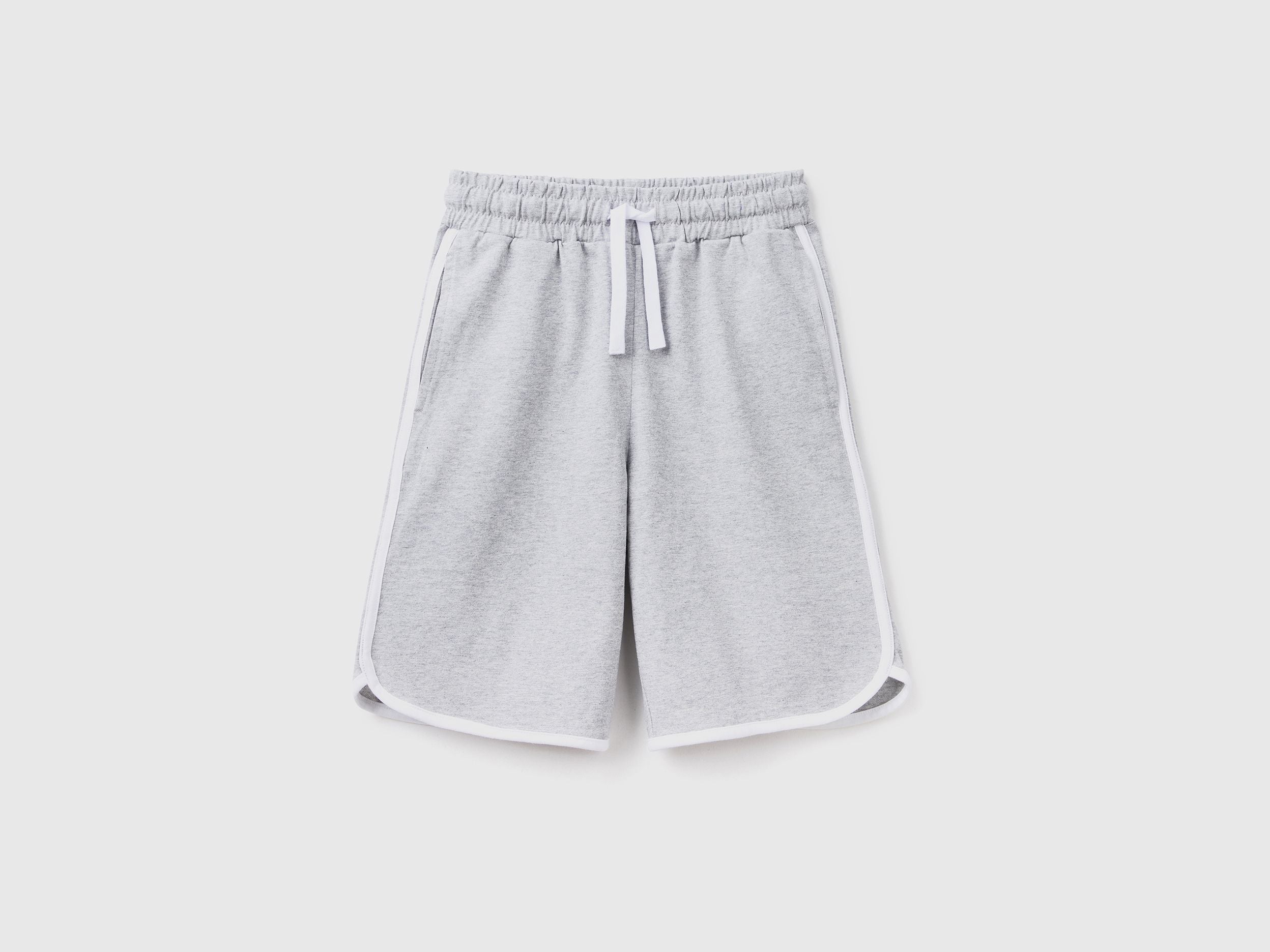 Basketball-style bermudas with drawstring