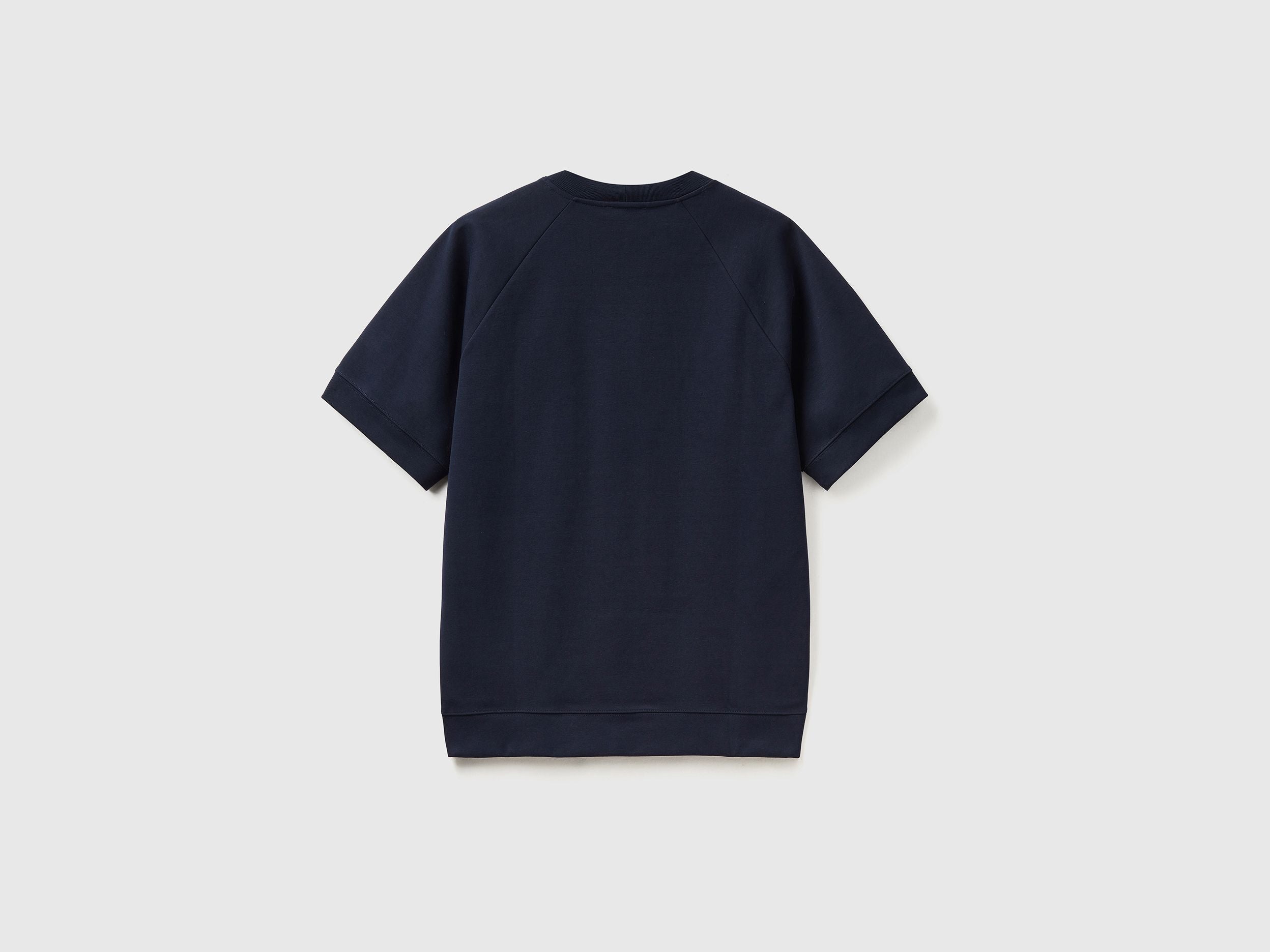 Short sleeve sweatshirt