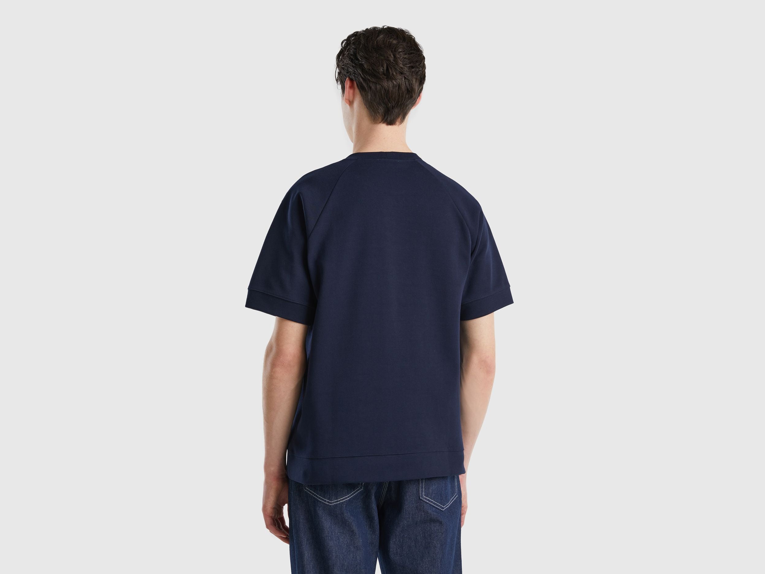 Short sleeve sweatshirt