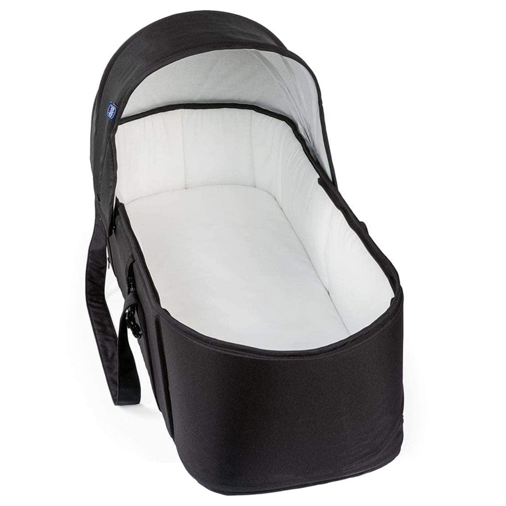 CHICCO SOFT CARRYCOT FOR MIINIMO AND GOODY STROLLER  JET BLACK