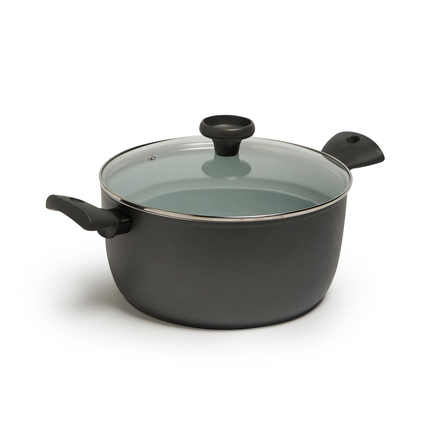 Circulon Earth Pan Black Stockpot - 28CM