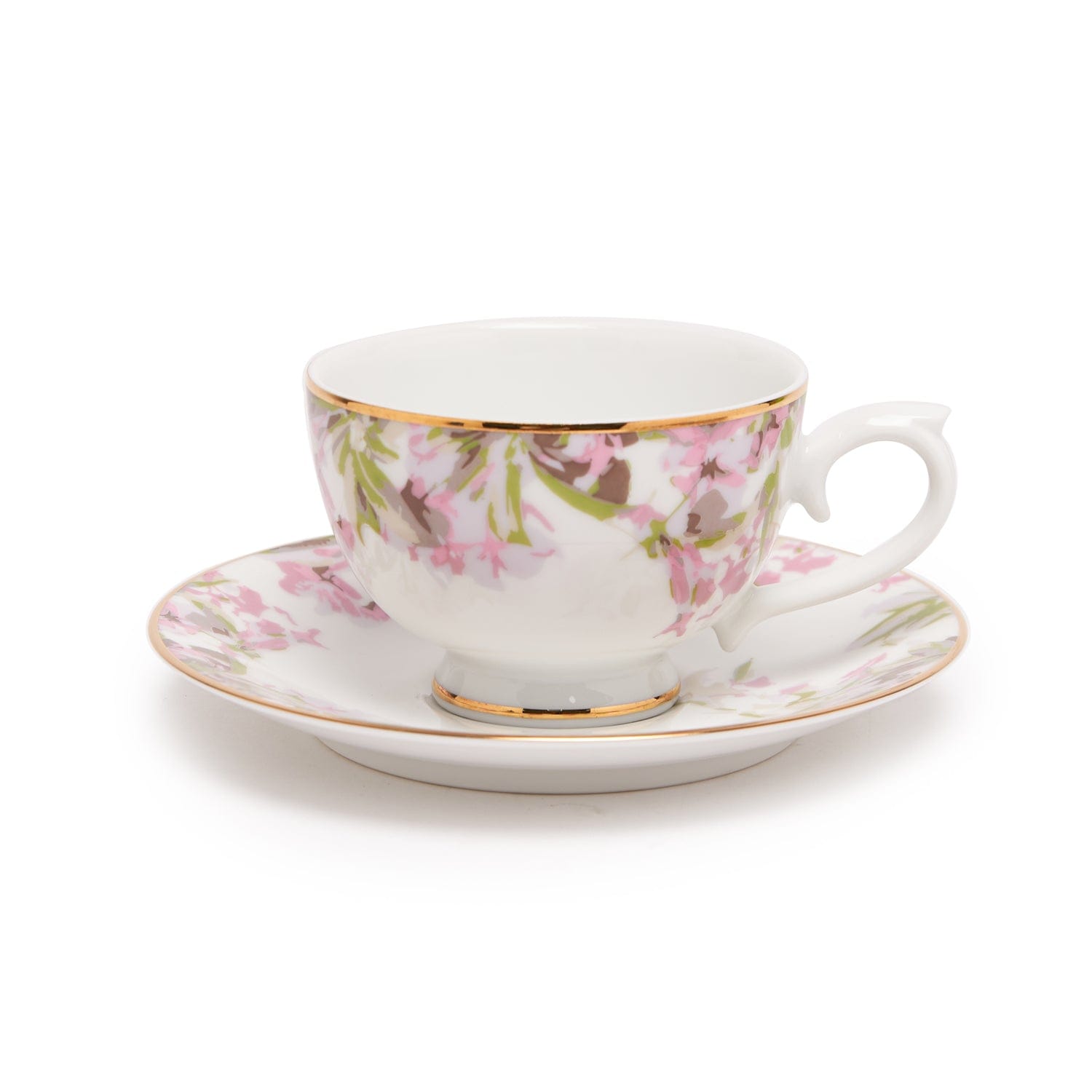 Dankotuwa Magnolia 6Pc Tea Cup And Saucer