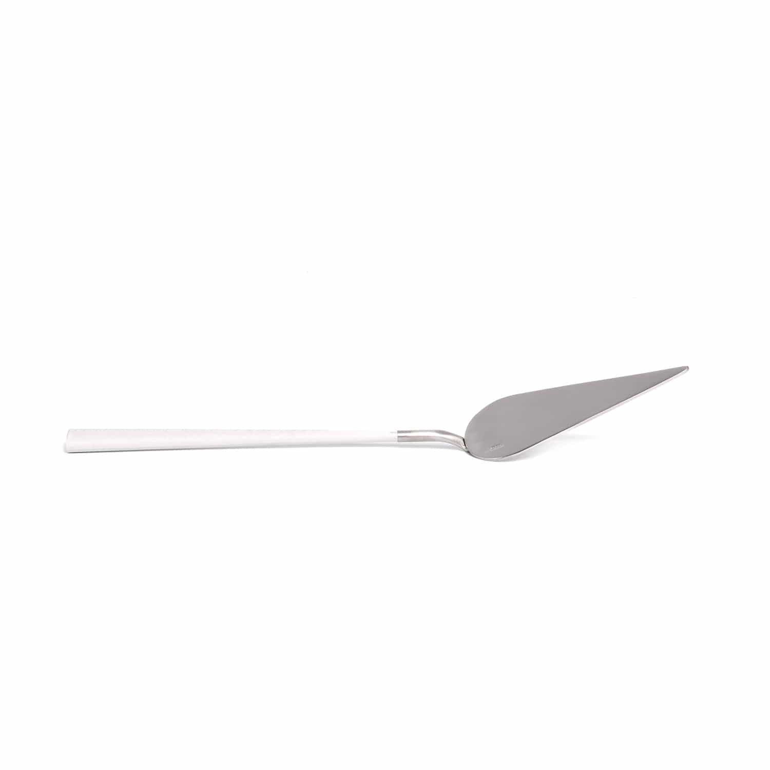 Belo Inox Neo White With Brushed Silver - Cake Server - Gift Box