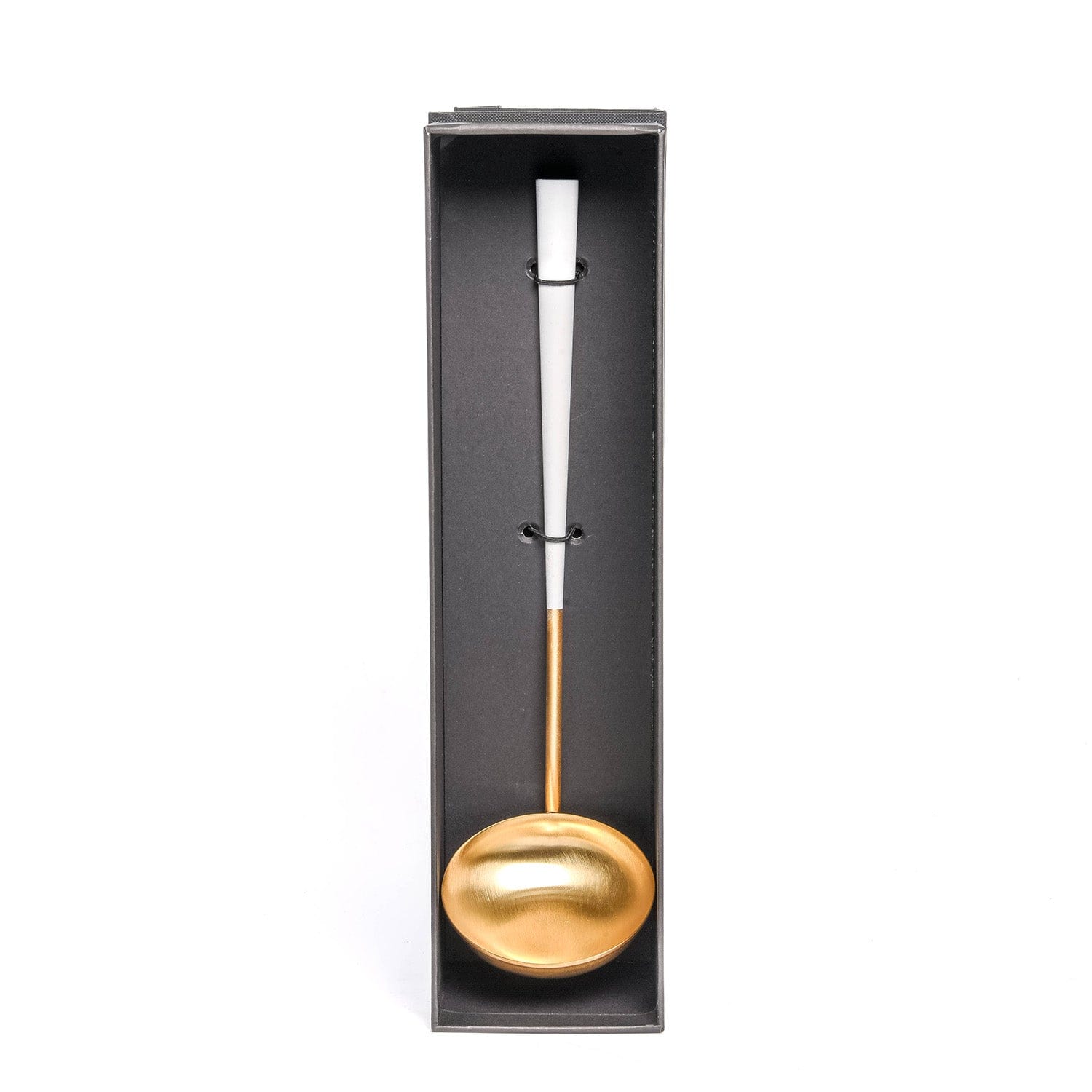 Belo Inox Neo White Gold - Soup Ladle - Gift Box