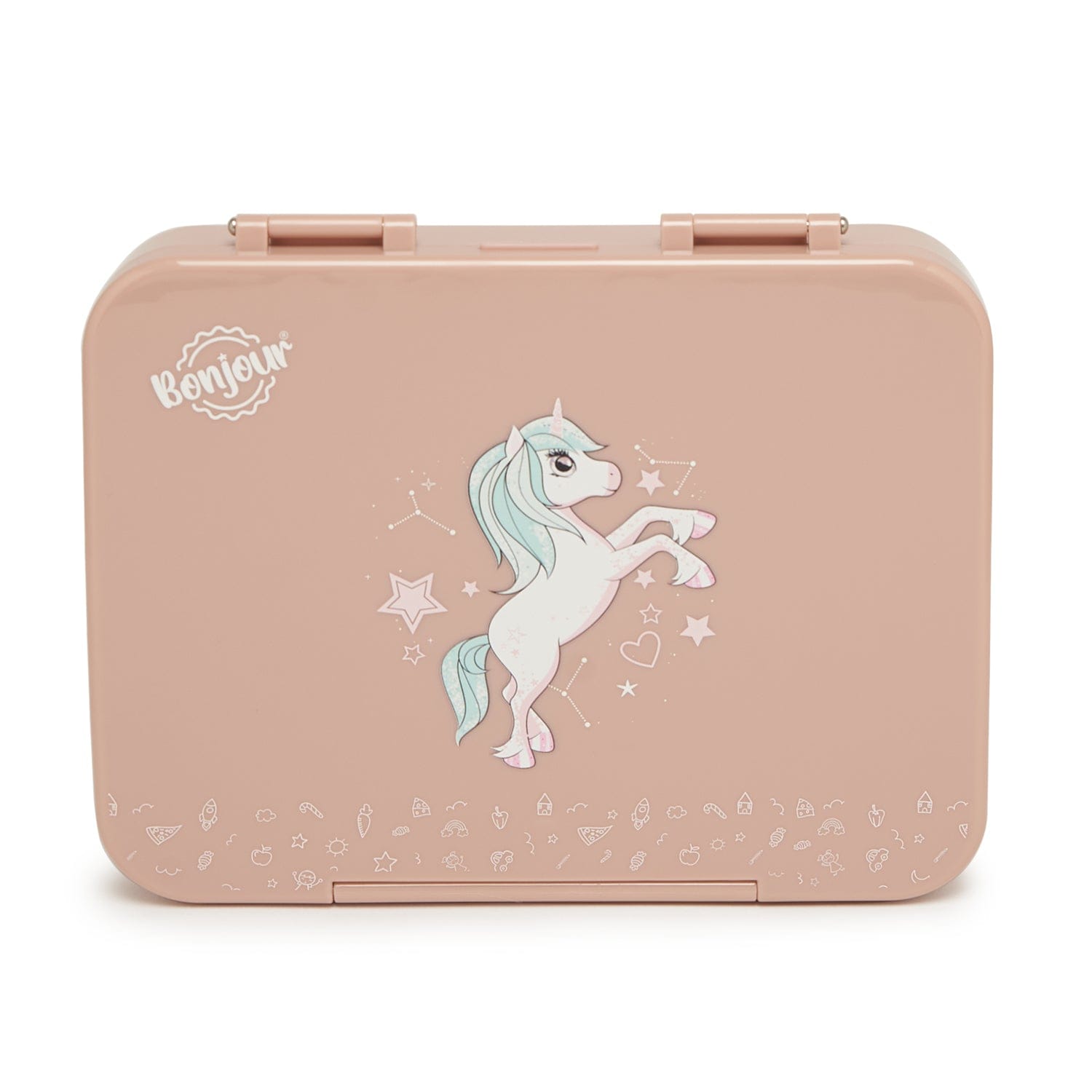 BONJOUR TIFFIN BOX PINK UNICORN 2022 – Jashanmal