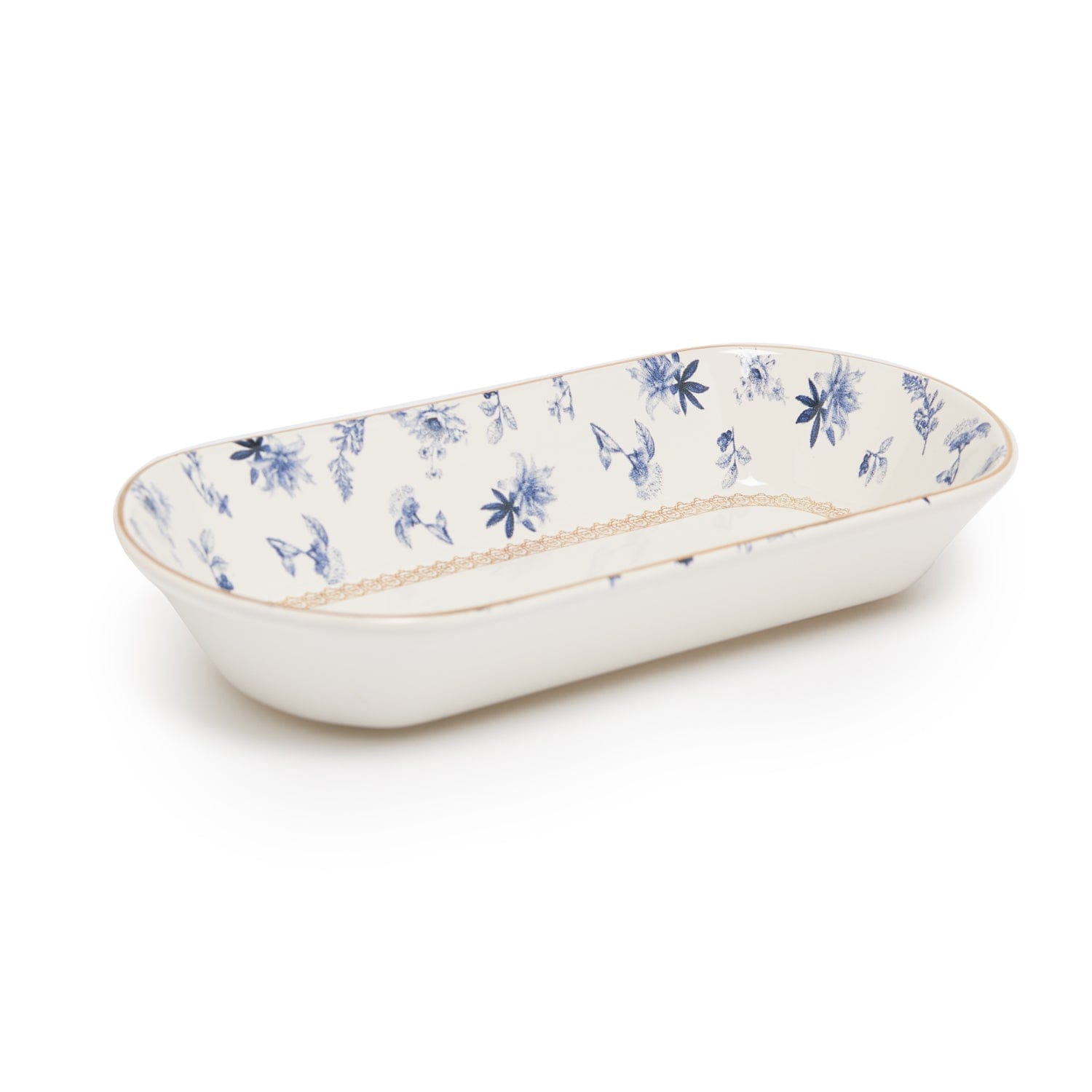 Blue Bird Gondola Plate 1 Pc