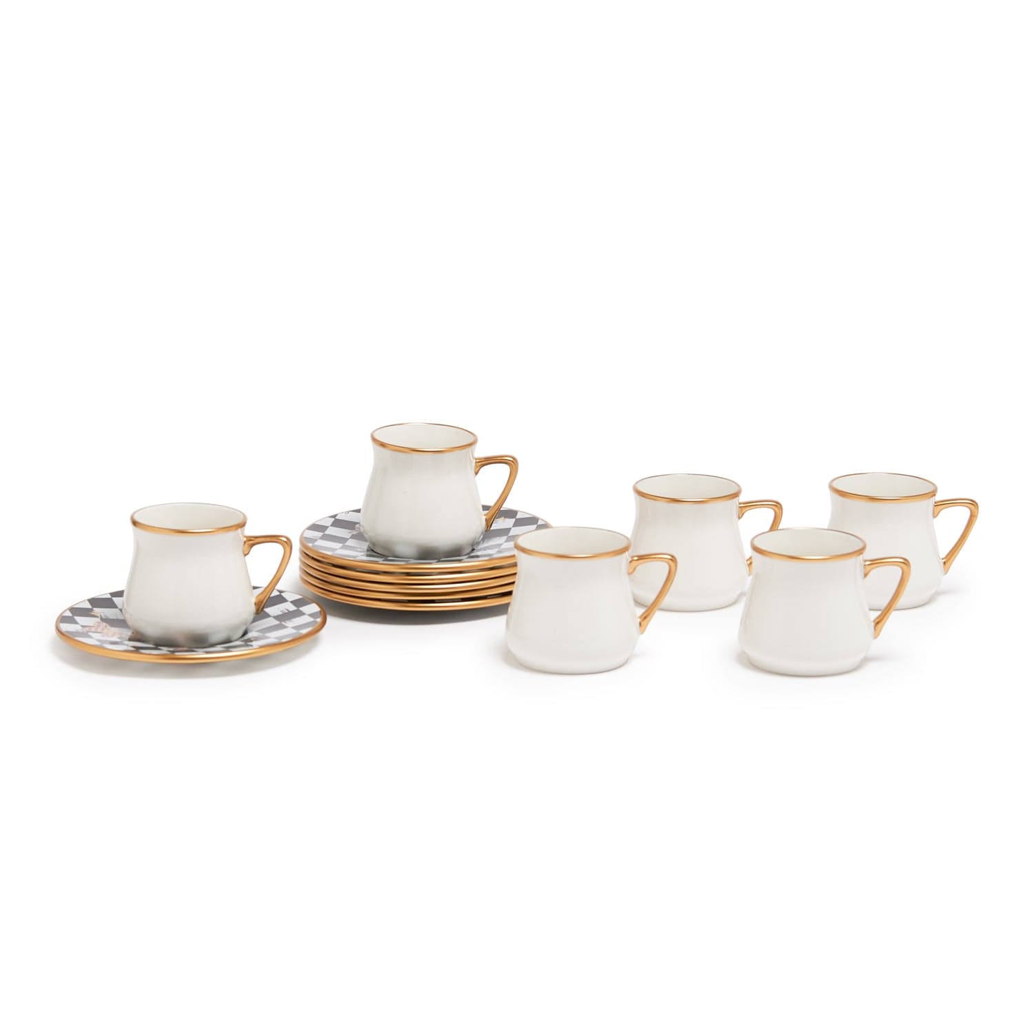 Emma Coffee Cups Set Of 6 Pcs