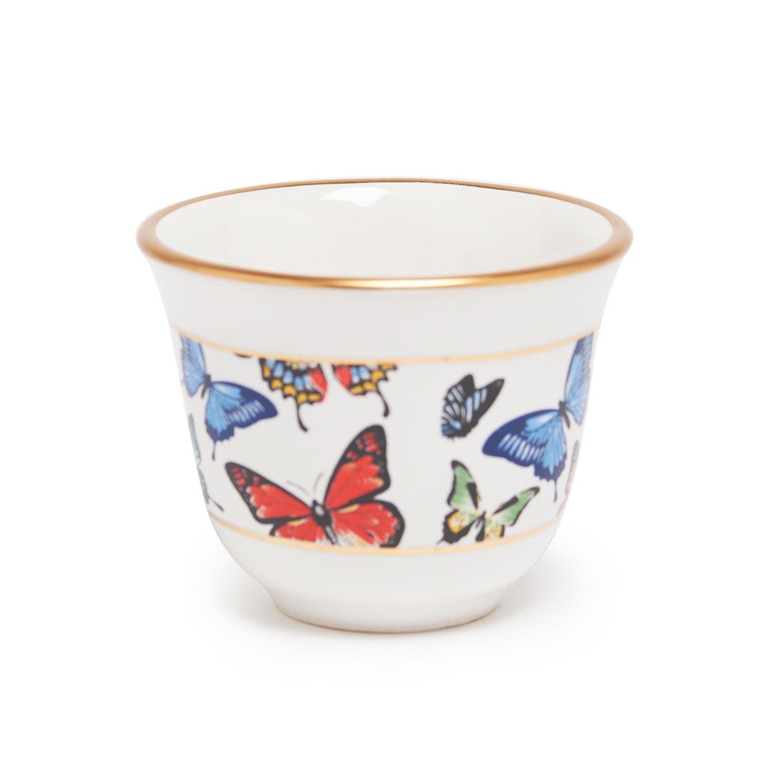 Butterfly Gawa Cups Set Of 6 Pcs – Jashanmal