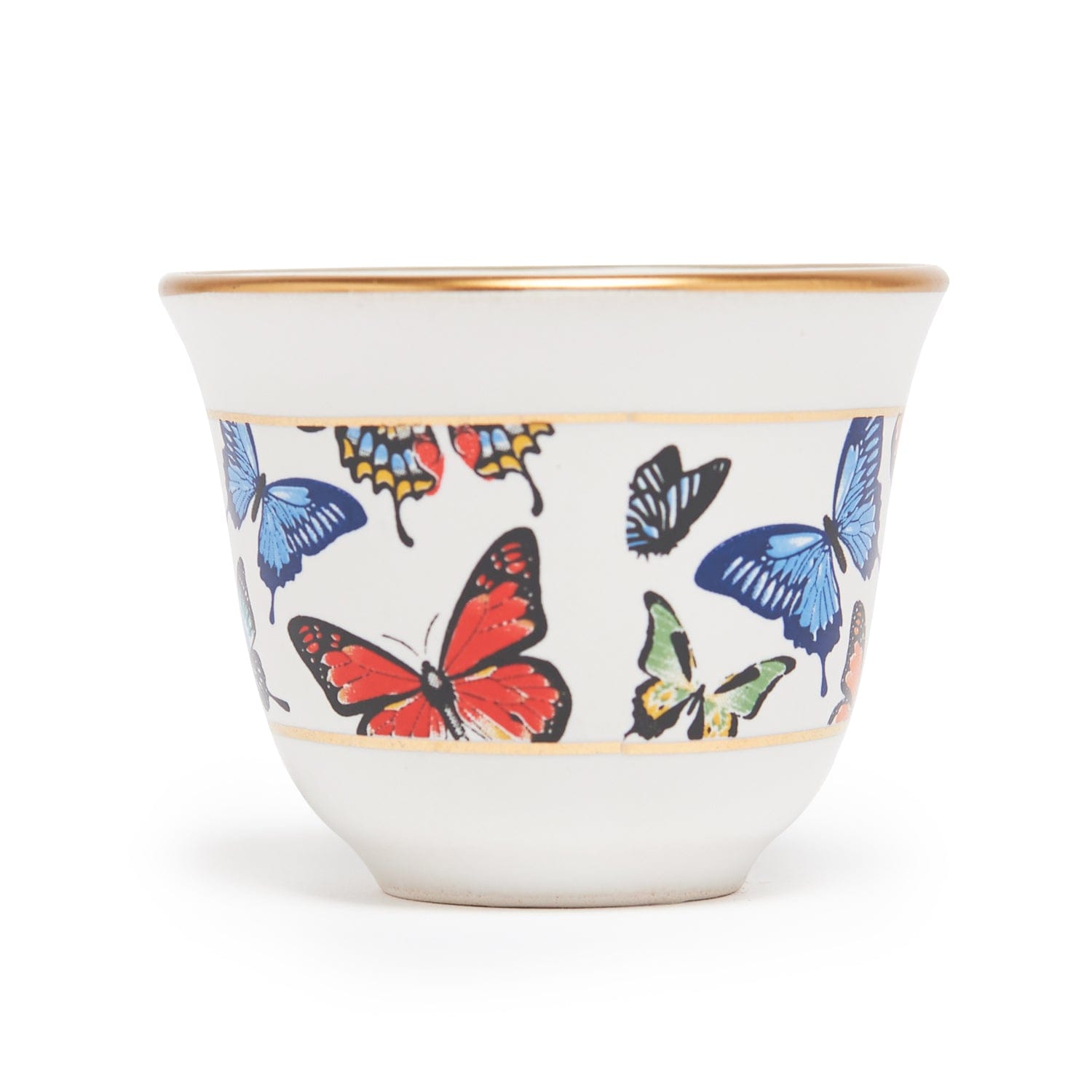 Butterfly Gawa Cups Set Of 6 Pcs