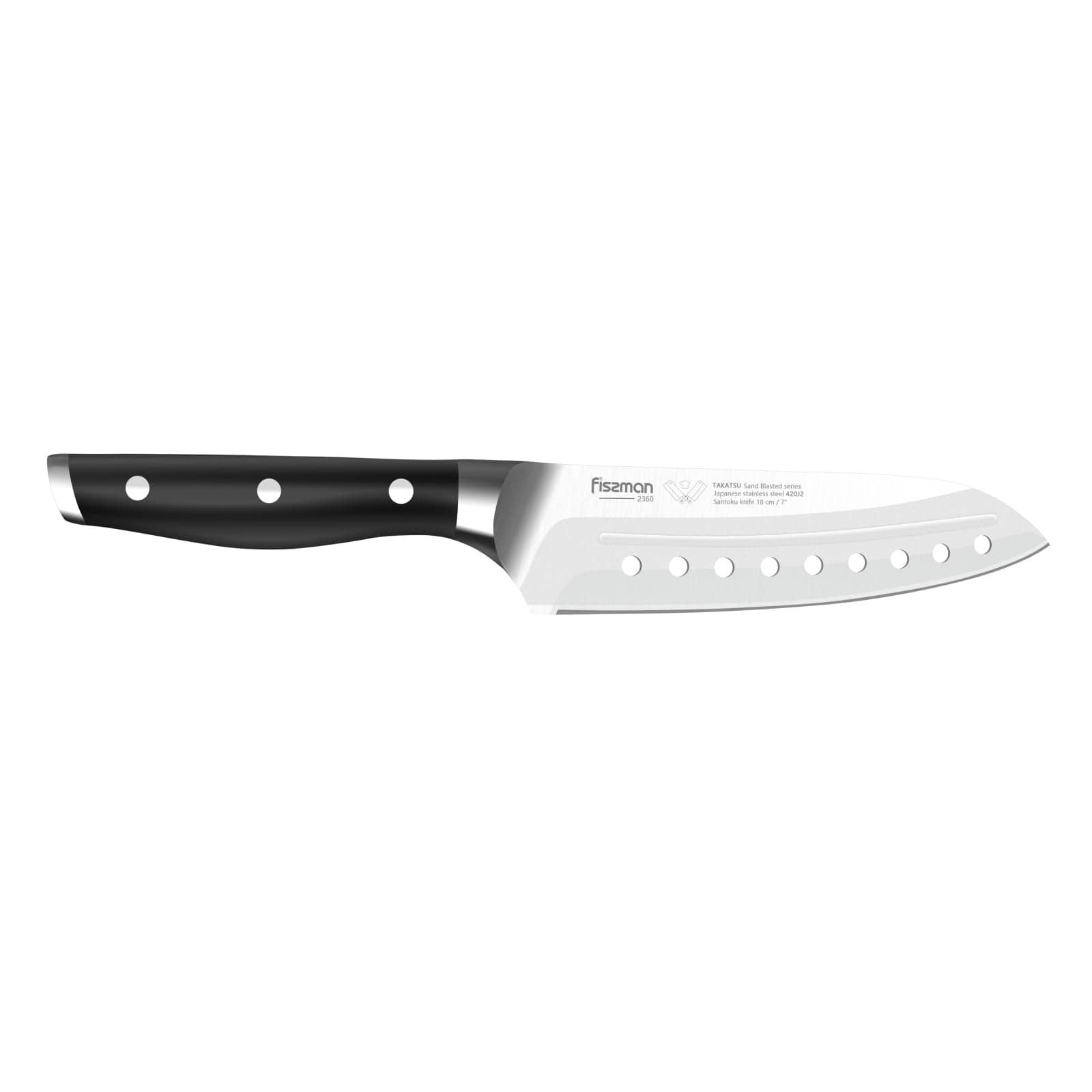 Fissman 7'' Santoku Knife Takatsu Series (420J2 Steel)