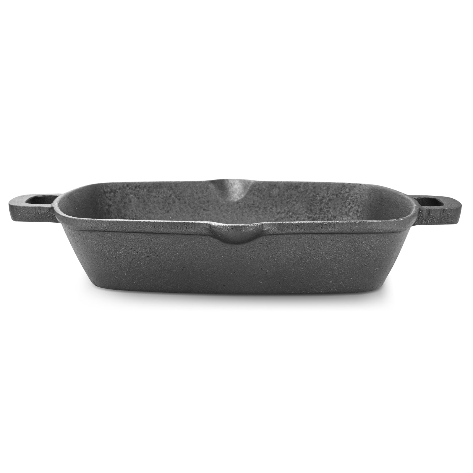 Fissman Square Grill Pan  Cast Iron  Black 26x5.3cm