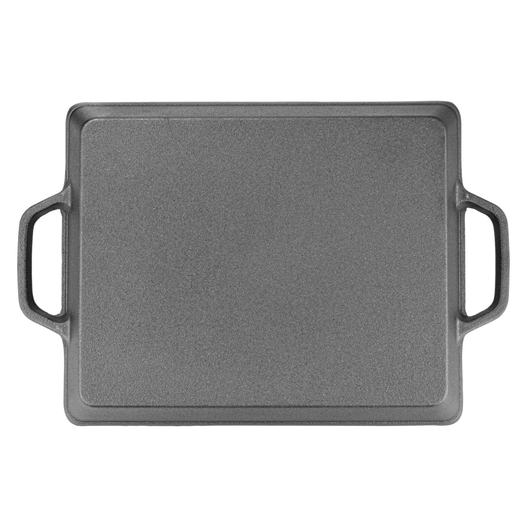 Fissman Grill Pan Cast Iron Rectangular Shape Black 32.5x27x4cm