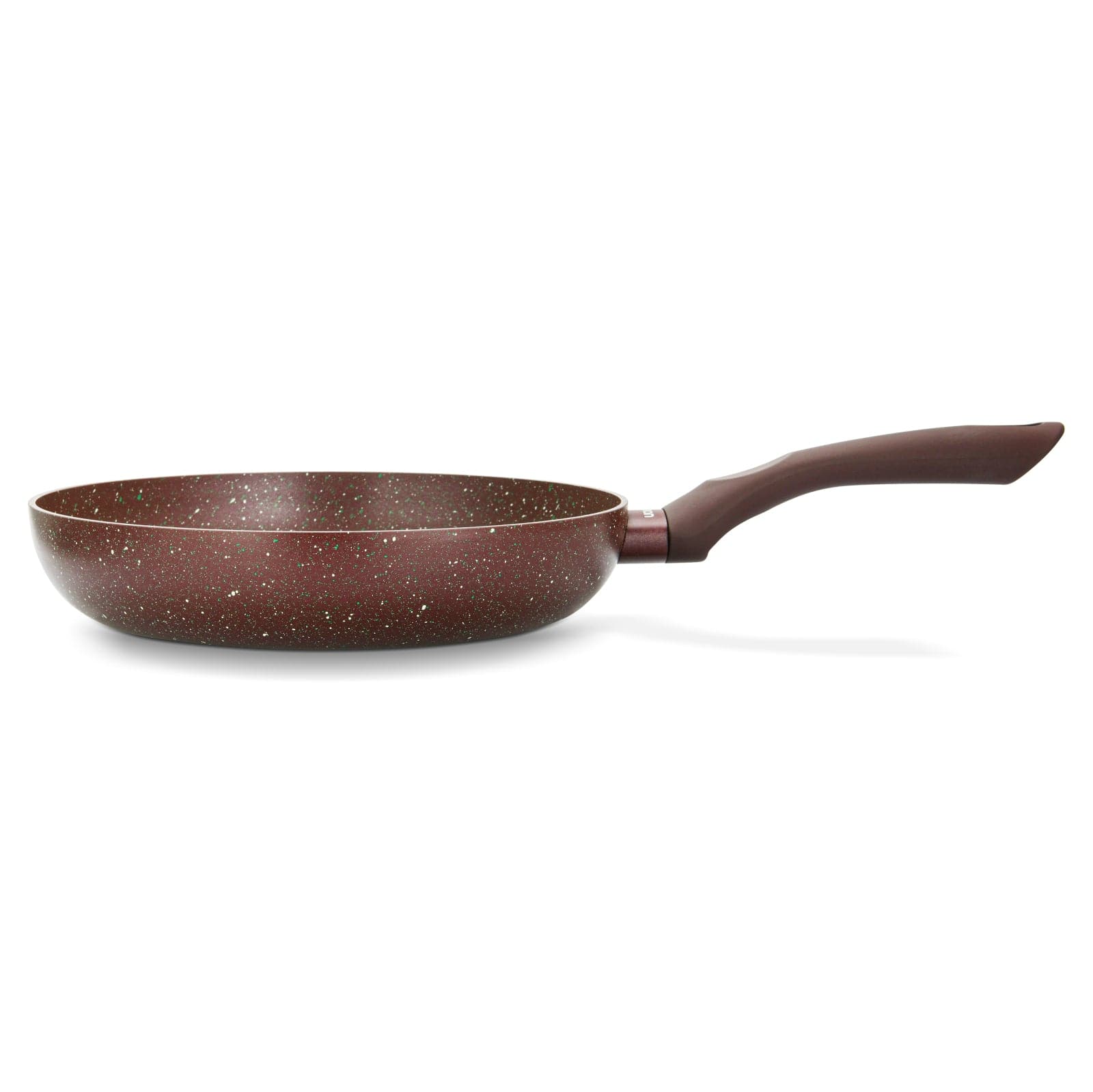 Fissman Deep Frying Pan 20x4.5cm Mosses Stone Series Non Stick Aluminum Brown