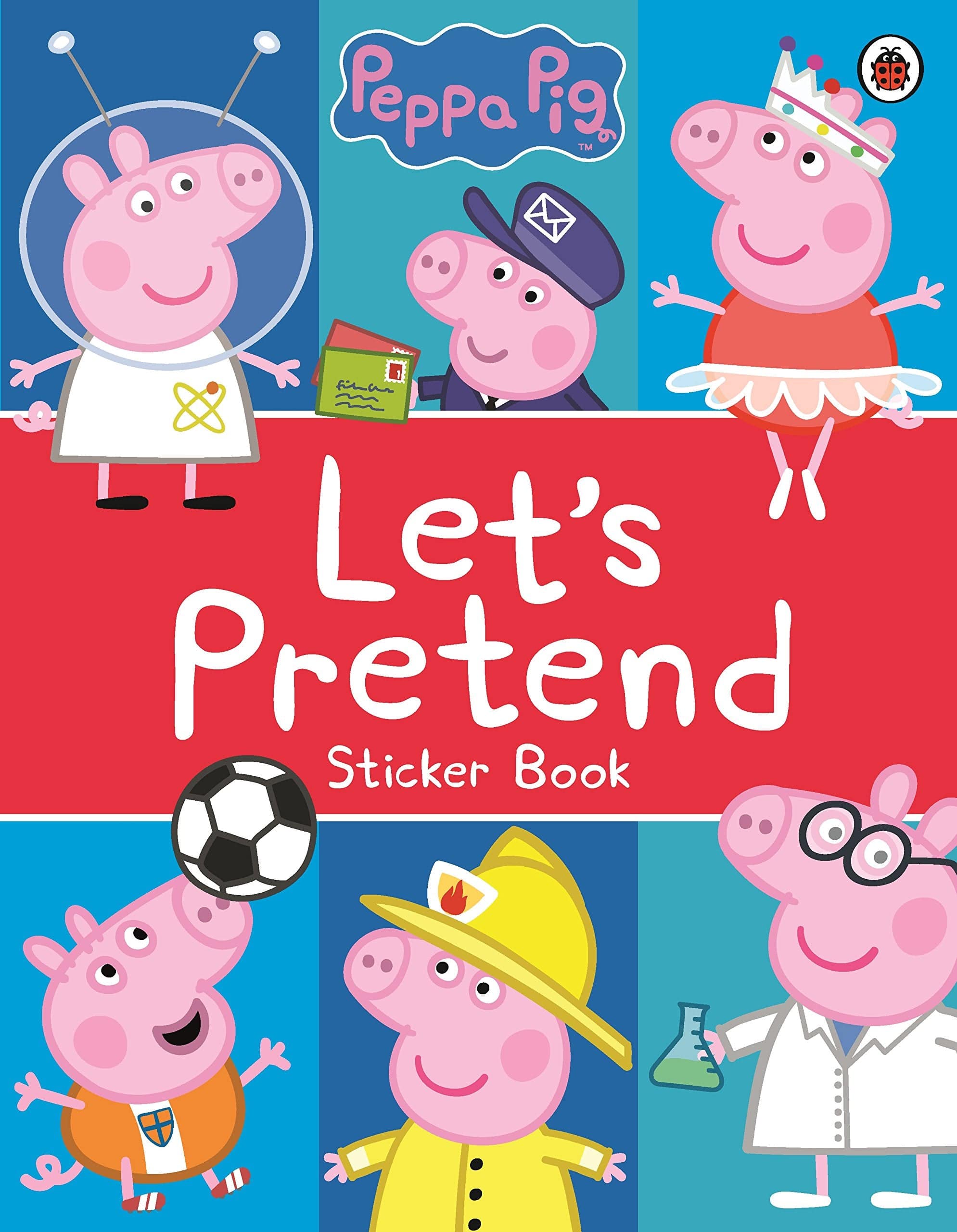 PEPPA PIG: LET'S PRETEND: STICKER BOOK
