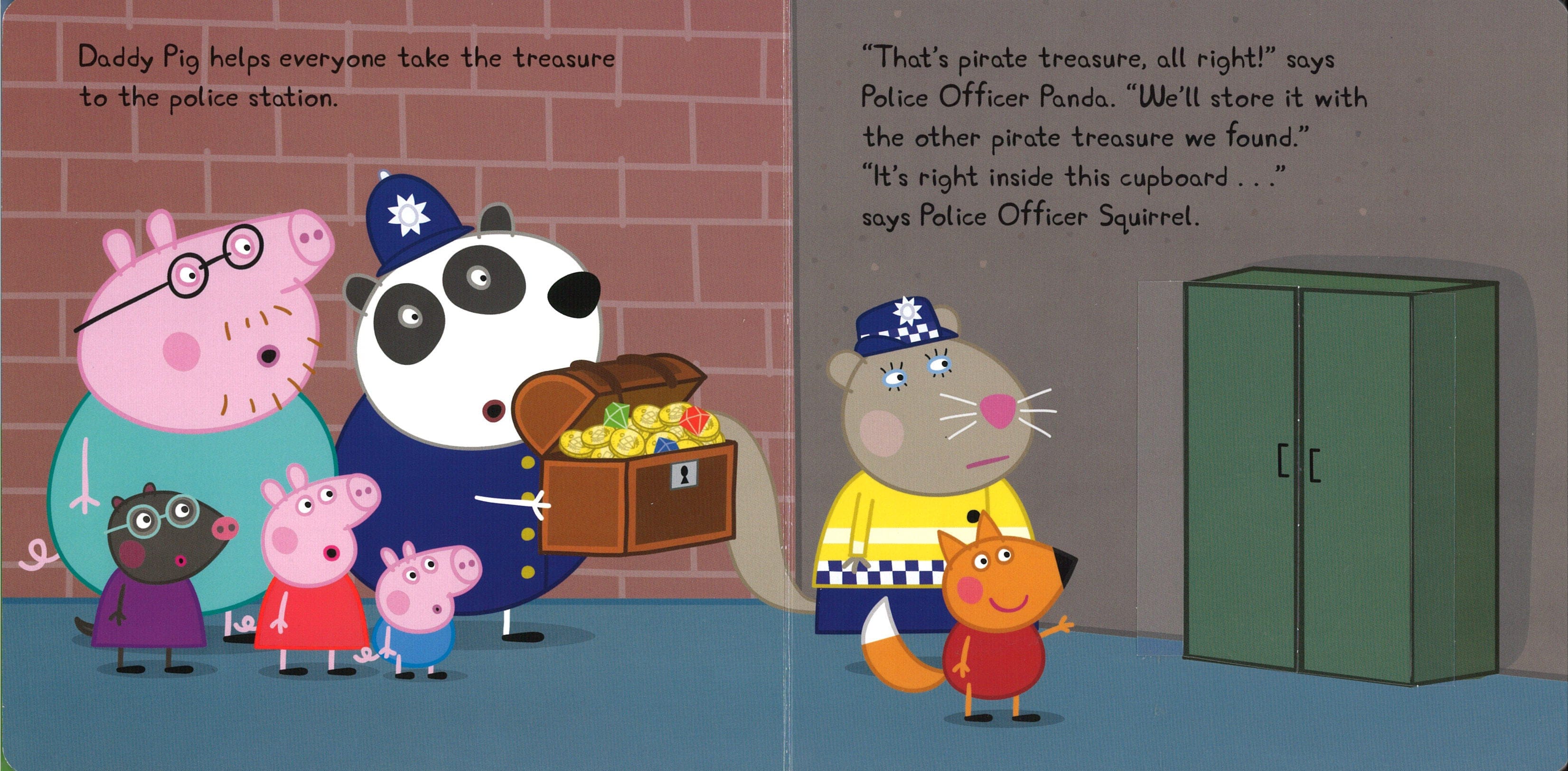 Peppa Pig: Peppa's Buried Treasure: A lift-the-flap book