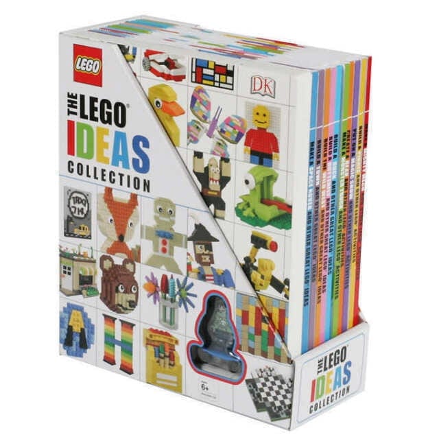 THE LEGO IDEAS COLLECTION 10-BOOK SET - DORLING KINDERSLEY